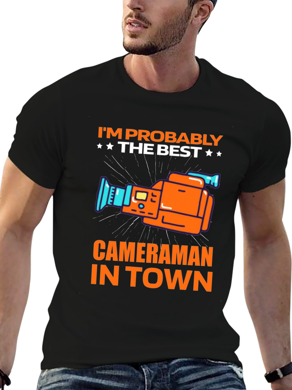 Best Cameraman in Town T-Shirt