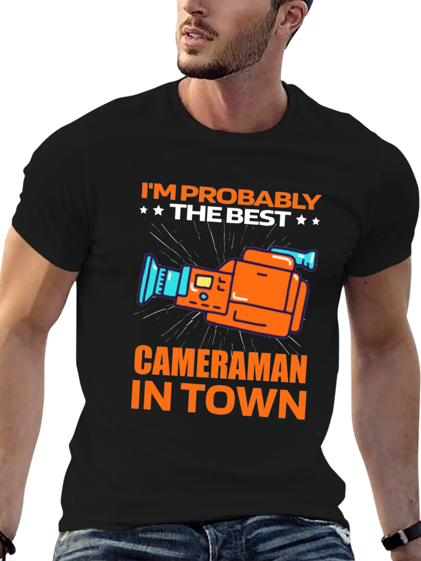 Best Cameraman in Town T-Shirt