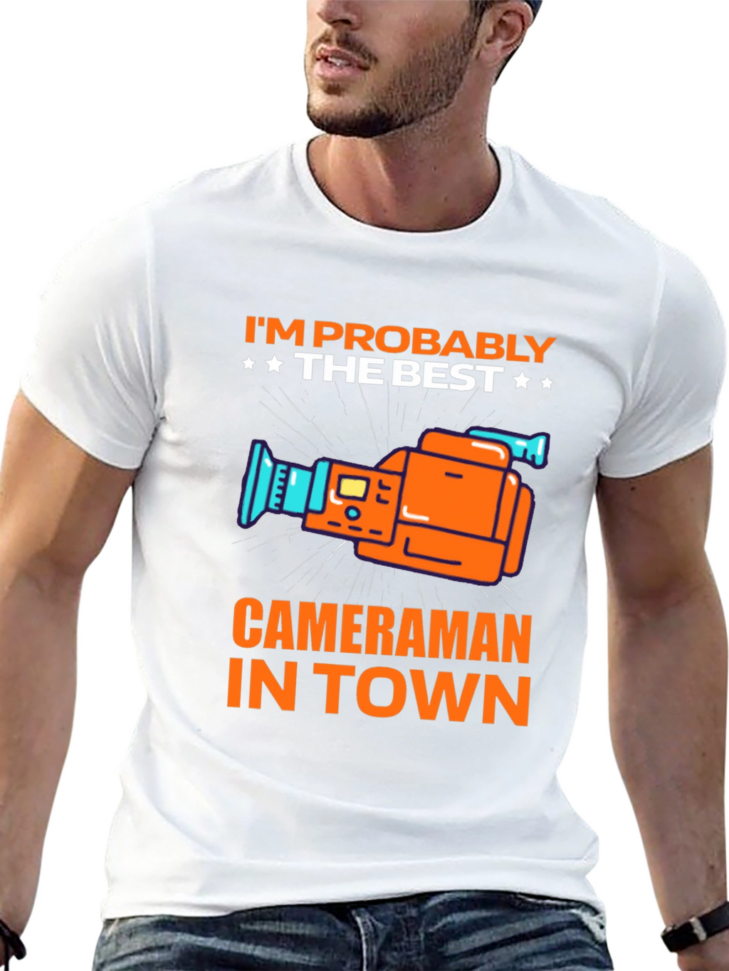 Best Cameraman in Town T-Shirt