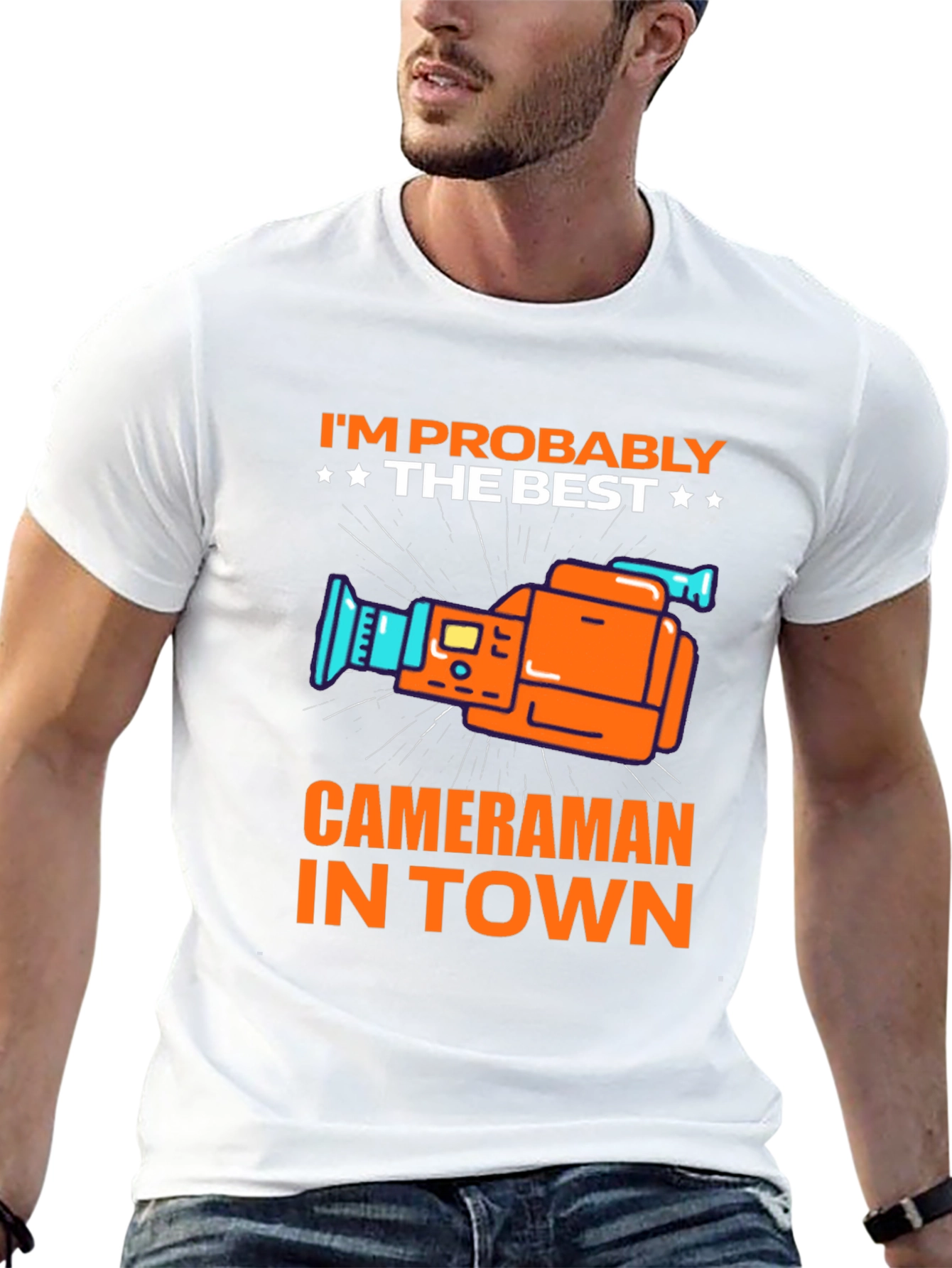 Best Cameraman in Town T-Shirt