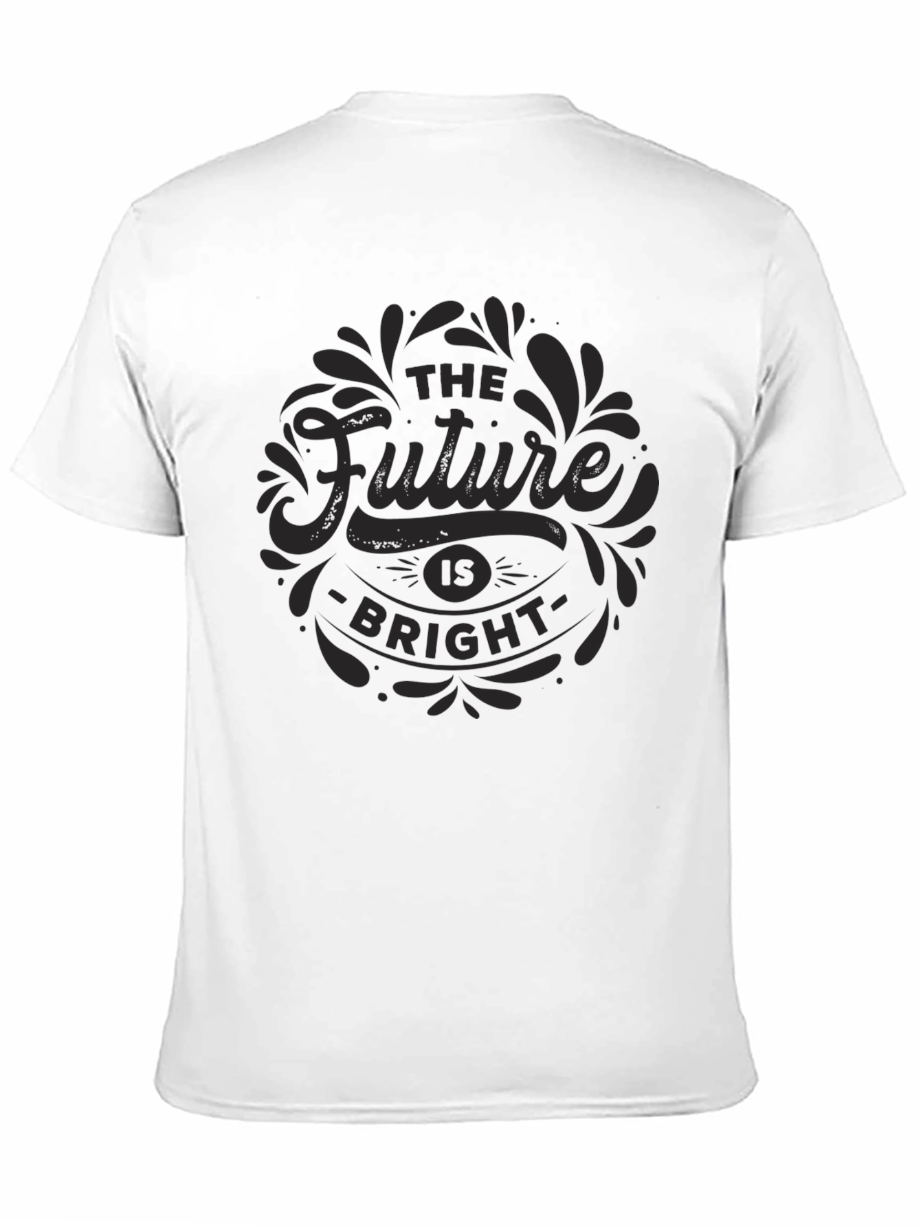 The Future is Bright Graphic Tee - Black