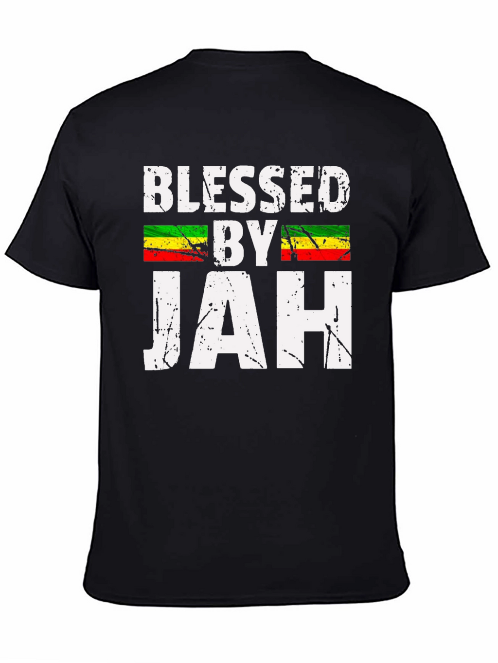 Blessed by Jah T-Shirt - Reggae Inspired Graphic Tee