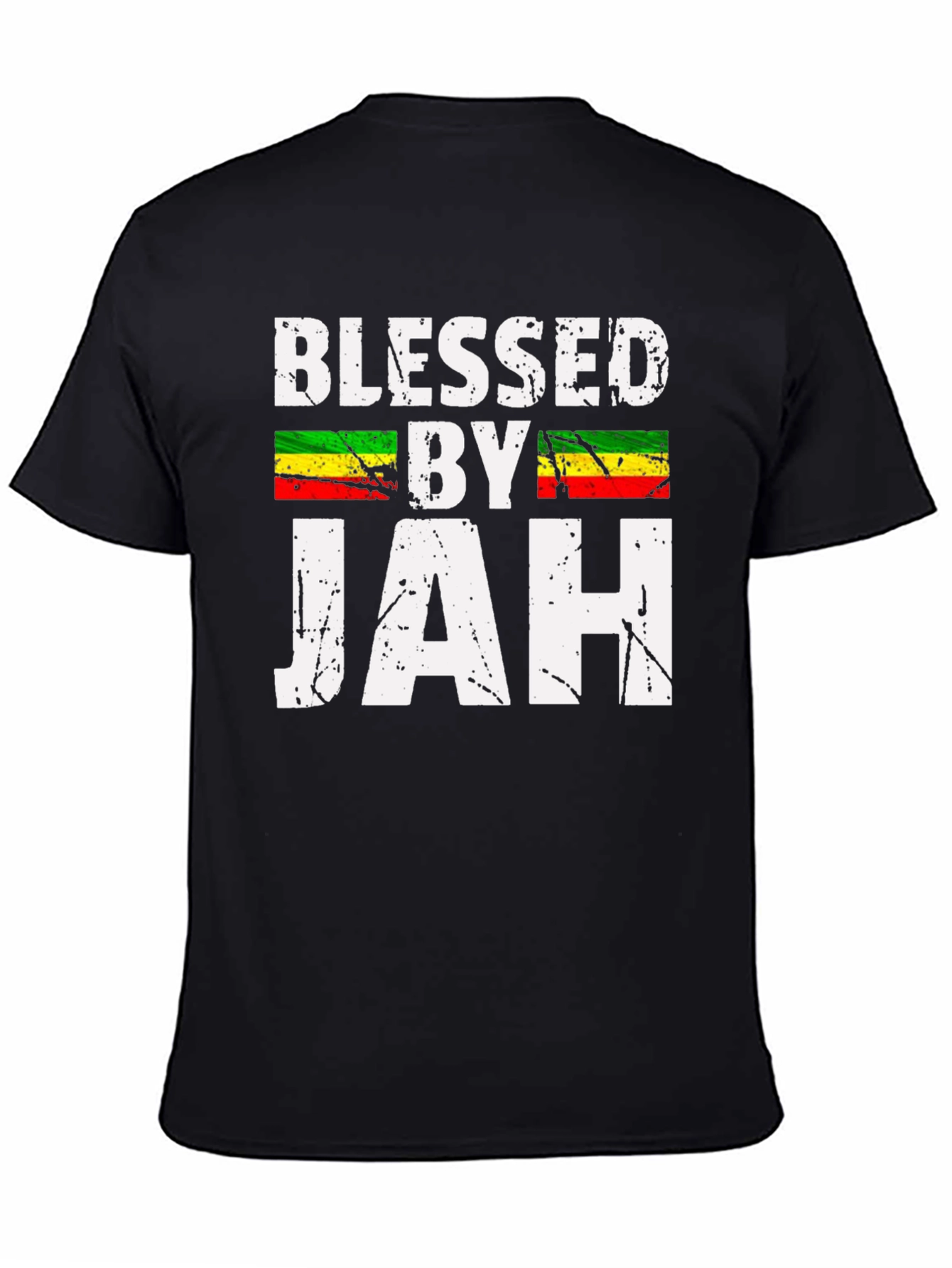 Blessed by Jah T-Shirt - Reggae Inspired Graphic Tee