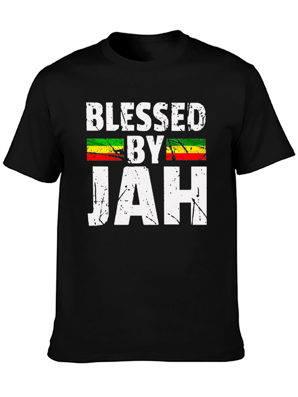 Blessed by Jah T-Shirt - Reggae Inspired Graphic Tee
