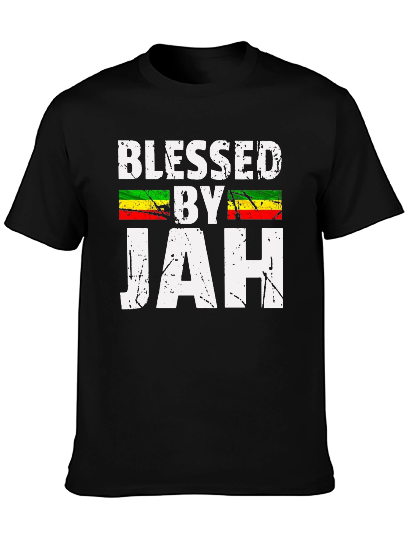 Blessed by Jah T-Shirt - Reggae Inspired Graphic Tee