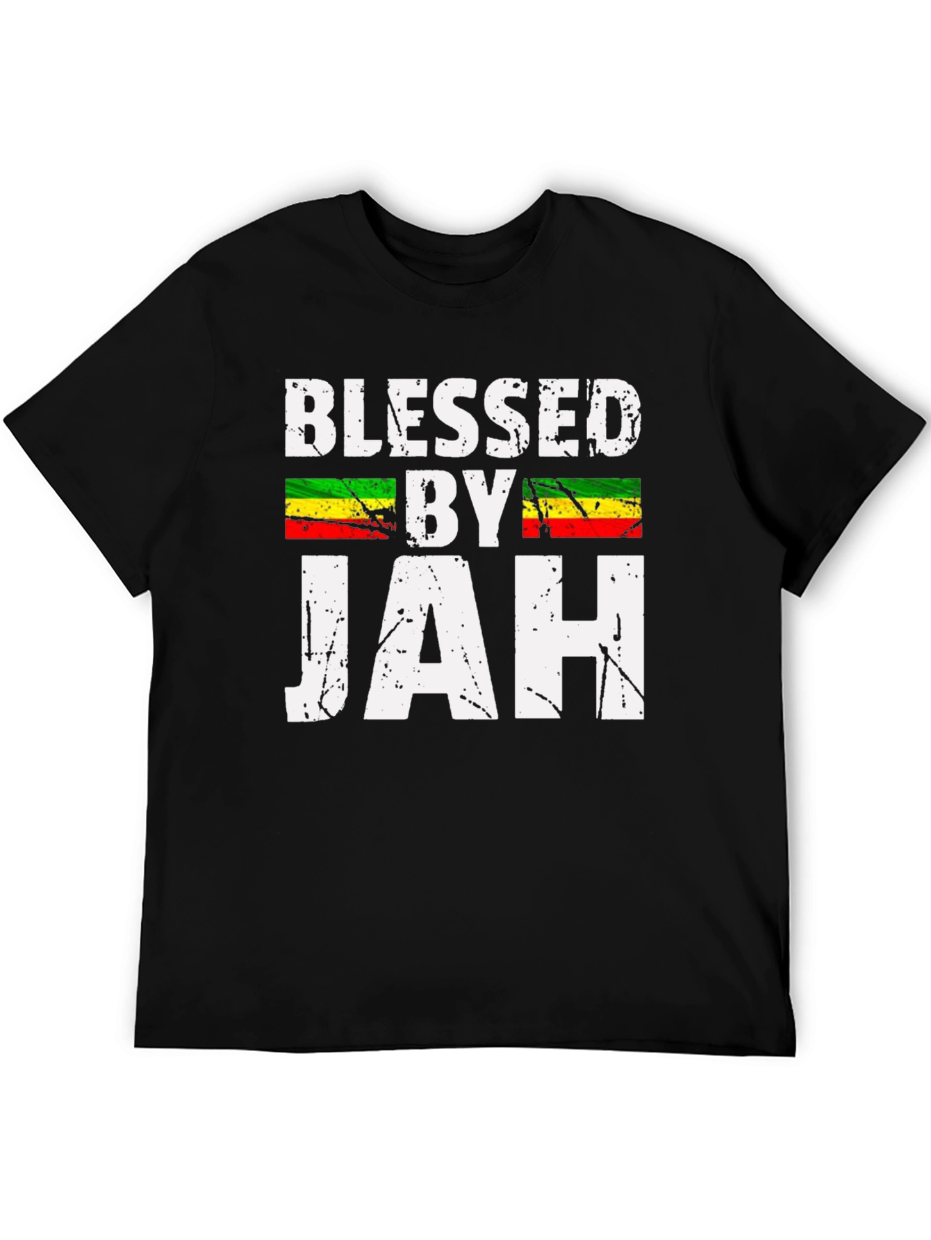 Blessed by Jah T-Shirt - Reggae Inspired Graphic Tee