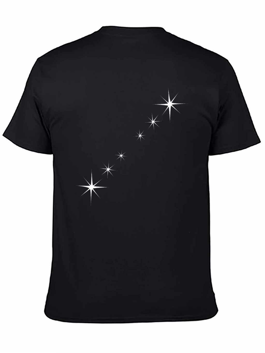 Constellation Graphic Black T-Shirt