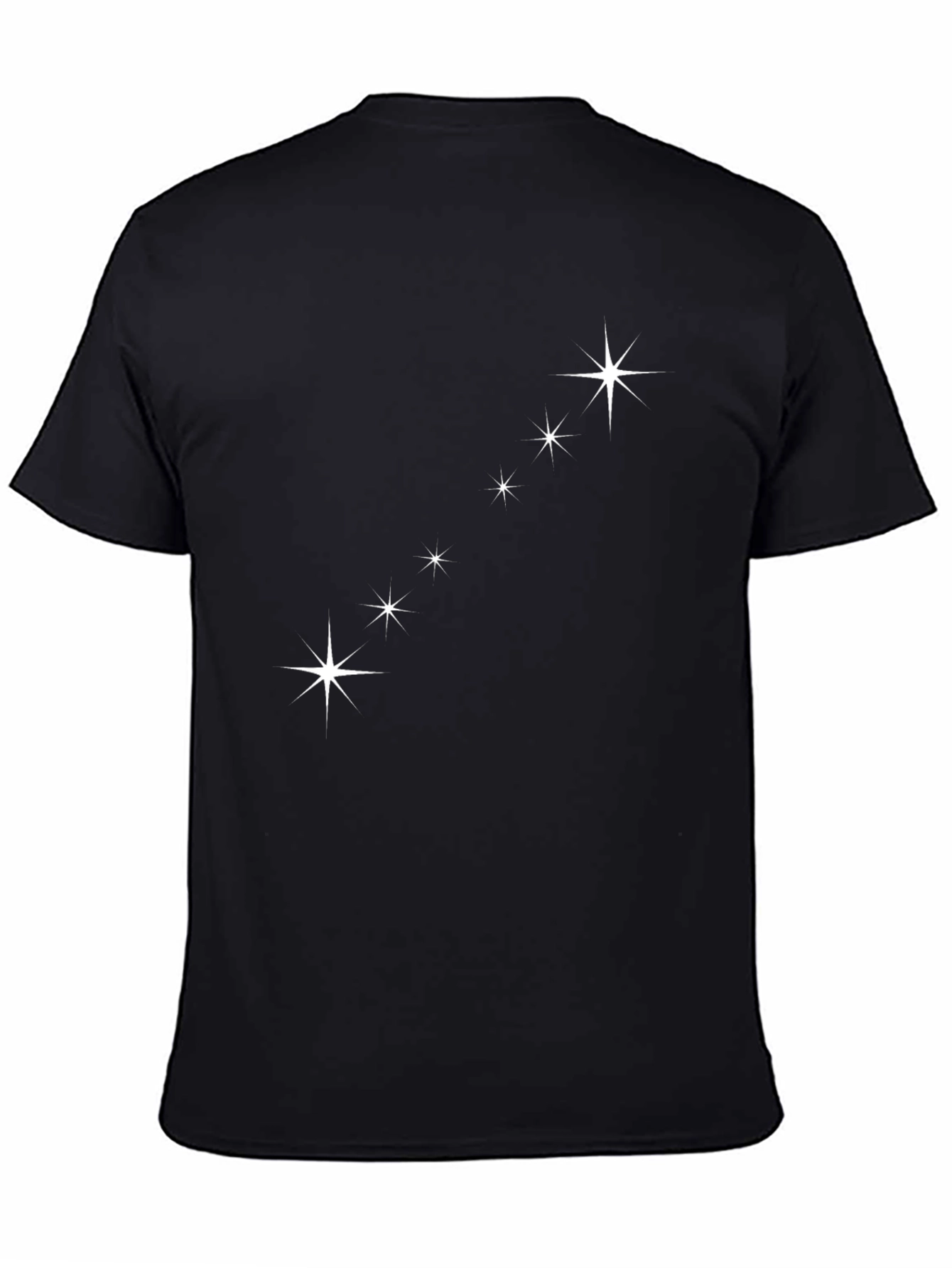 Constellation Graphic Black T-Shirt