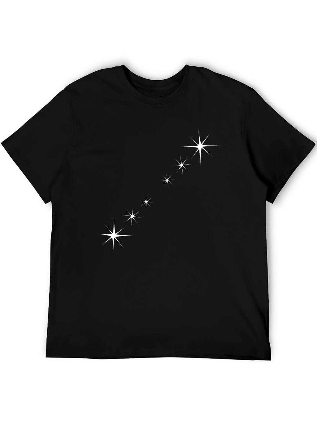 Constellation Graphic Black T-Shirt