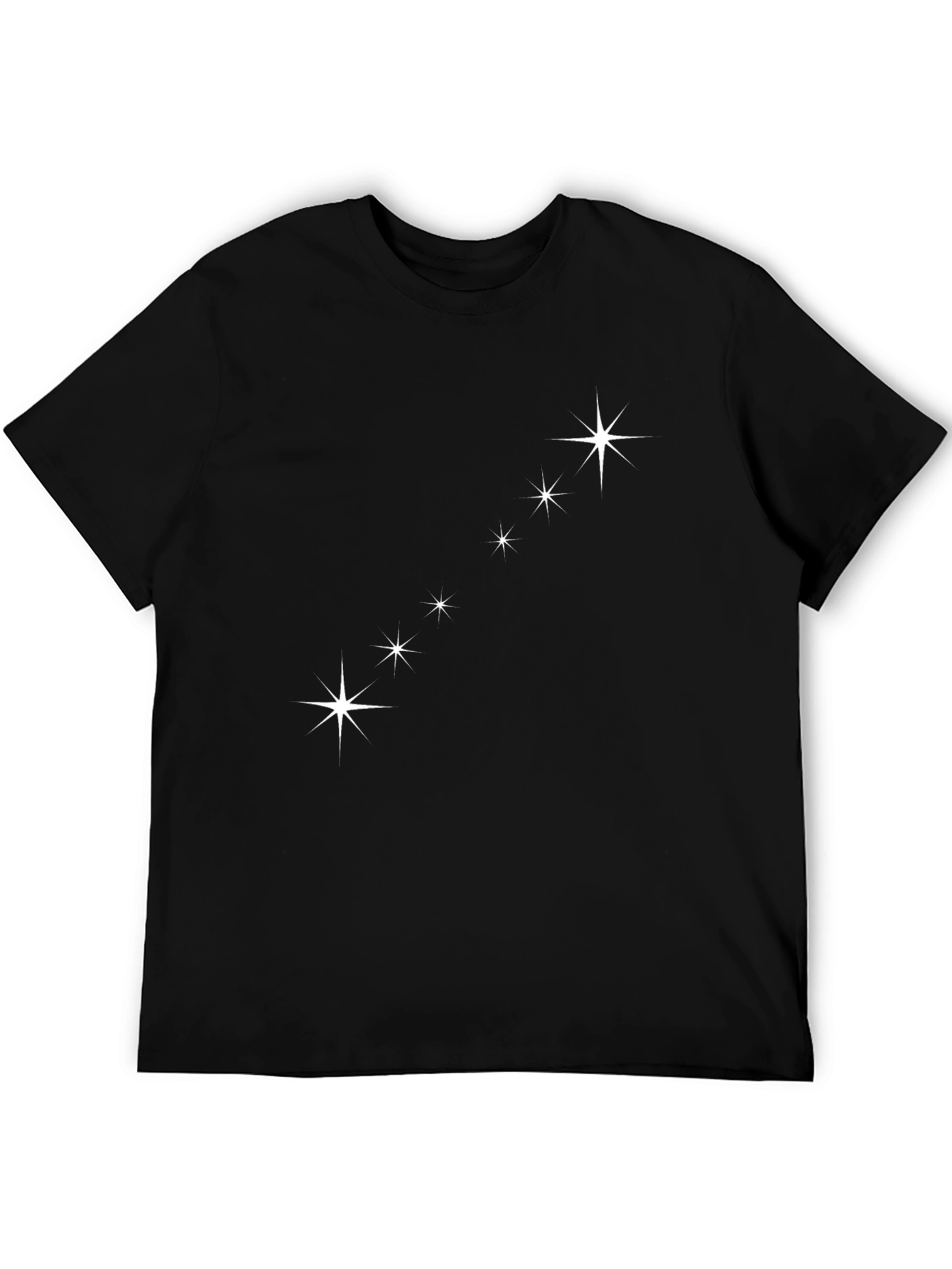 Constellation Graphic Black T-Shirt