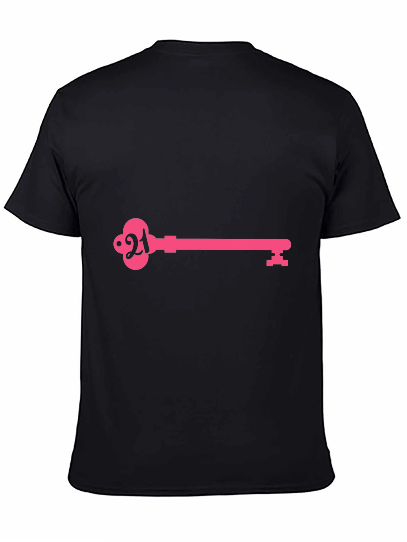 21st Birthday Key T-Shirt - Stylish Celebration Tee