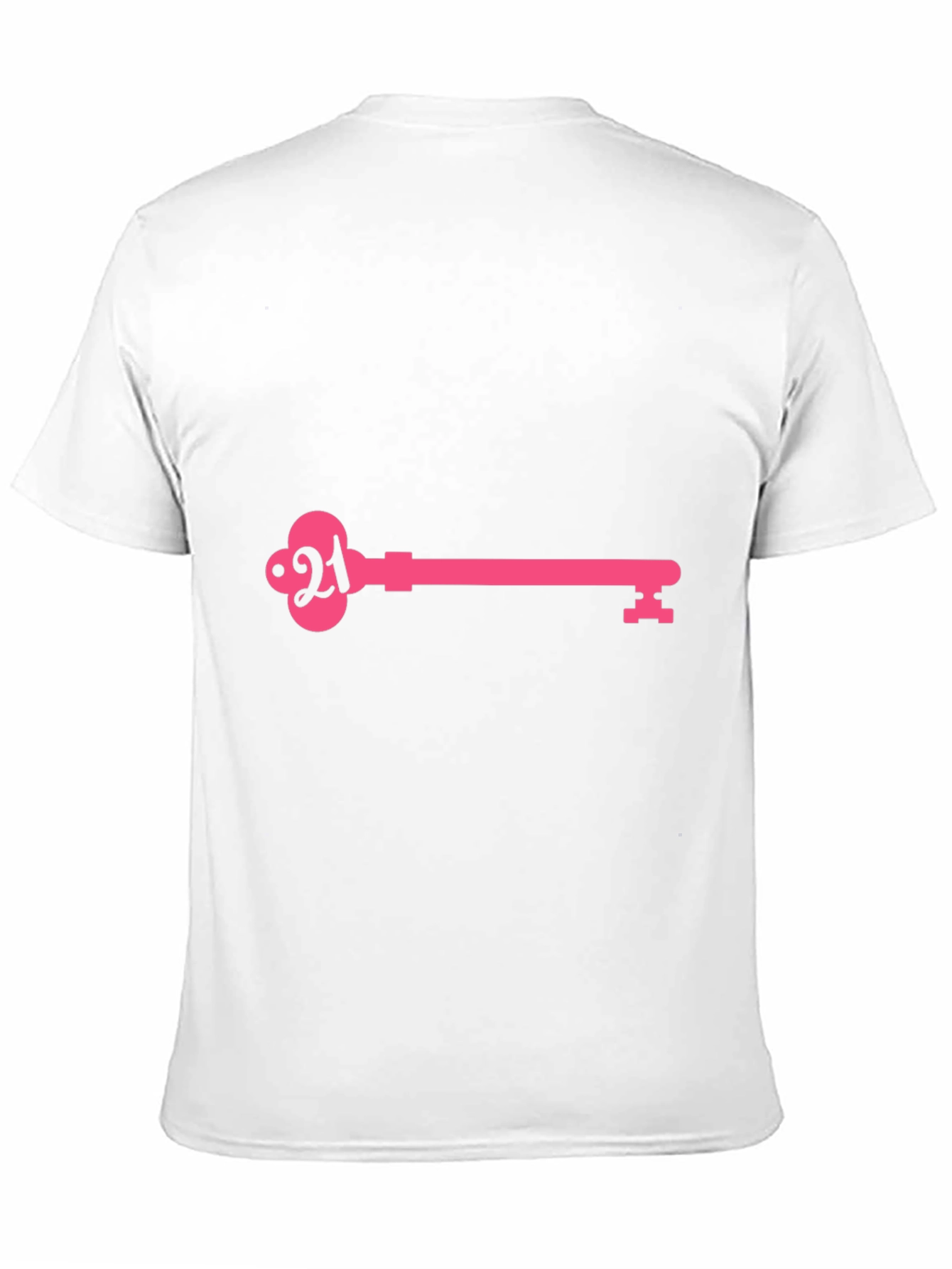 21st Birthday Key T-Shirt - Stylish Celebration Tee