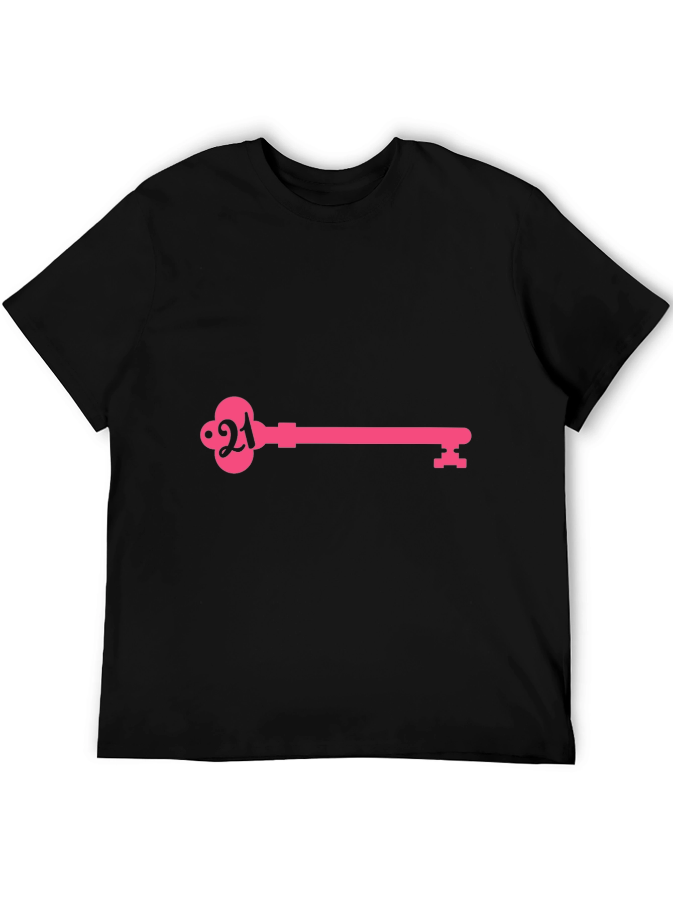 21st Birthday Key T-Shirt - Stylish Celebration Tee