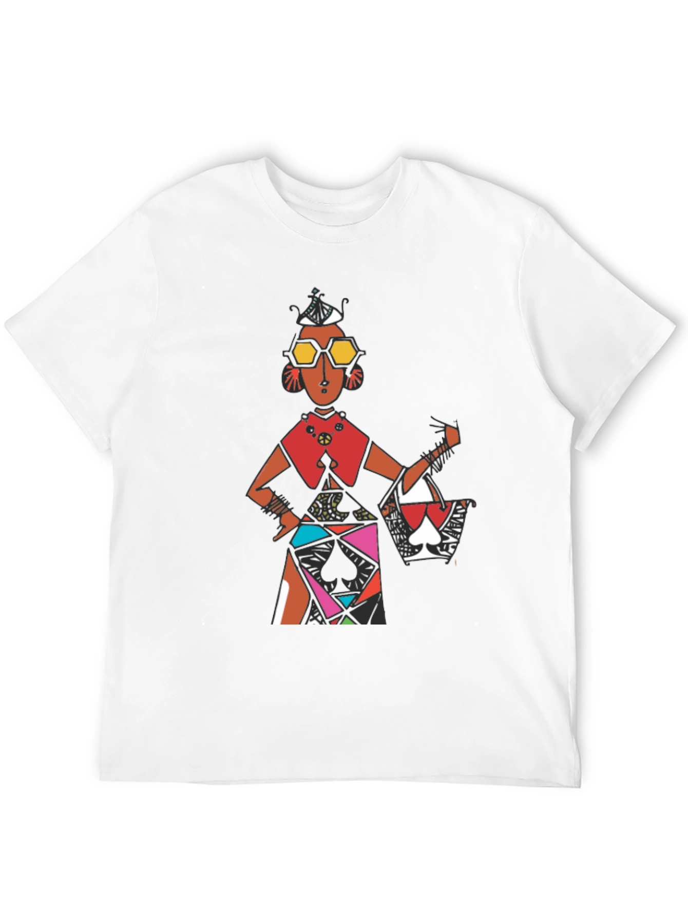 Abstract Art Graphic Tee - Stylish Unisex T-Shirt