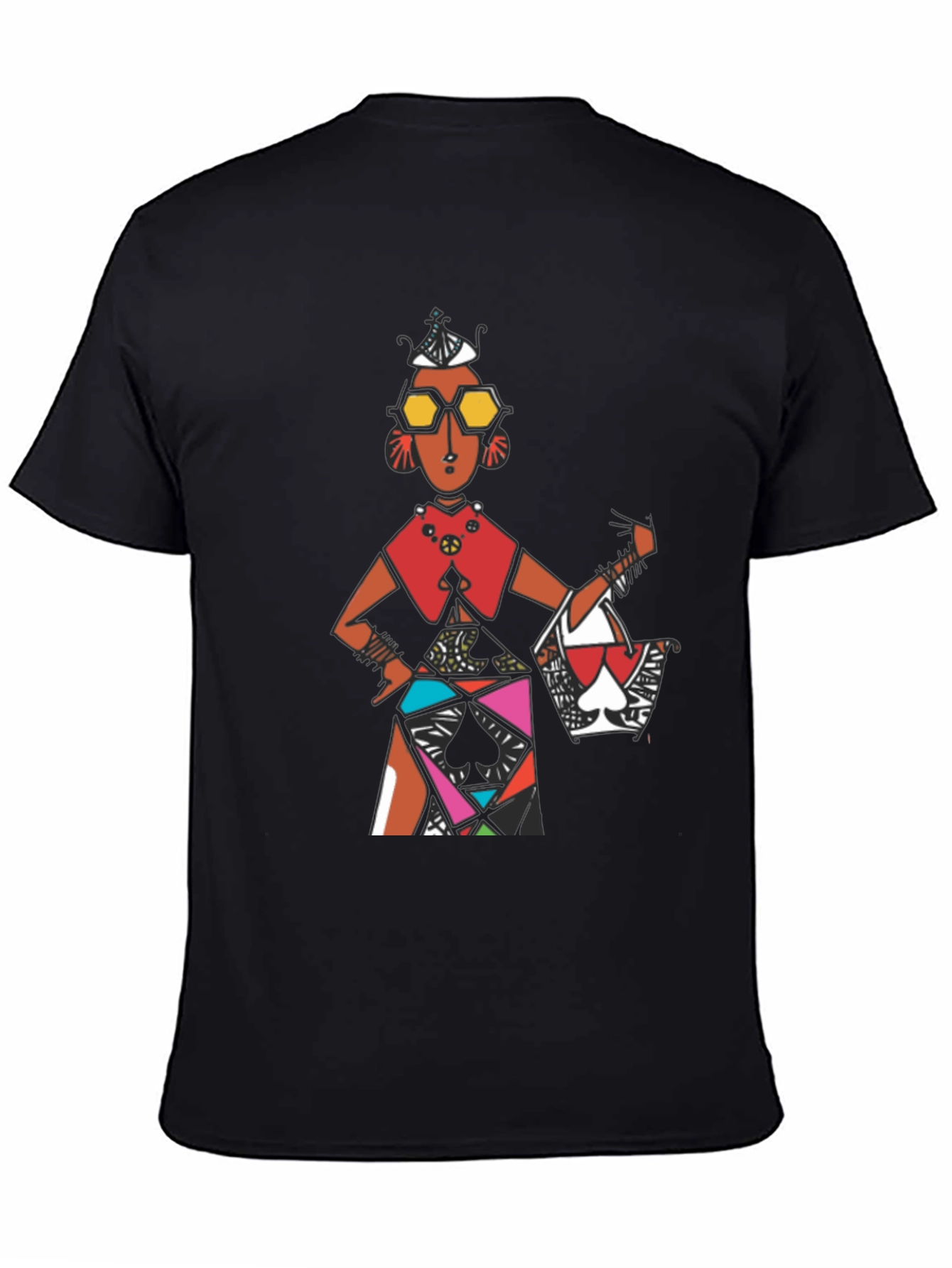Abstract Art Graphic Tee - Stylish Unisex T-Shirt