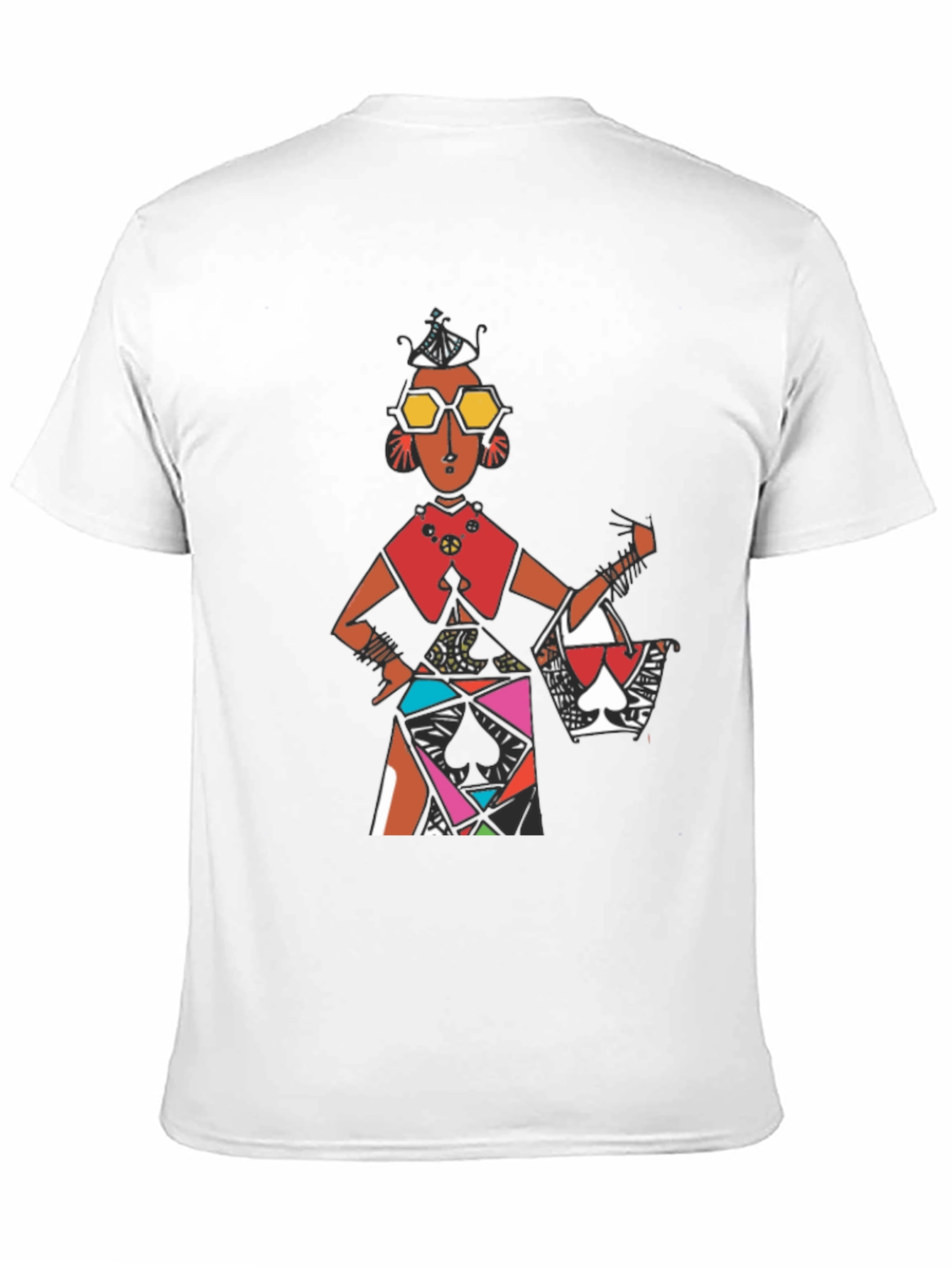Abstract Art Graphic Tee - Stylish Unisex T-Shirt