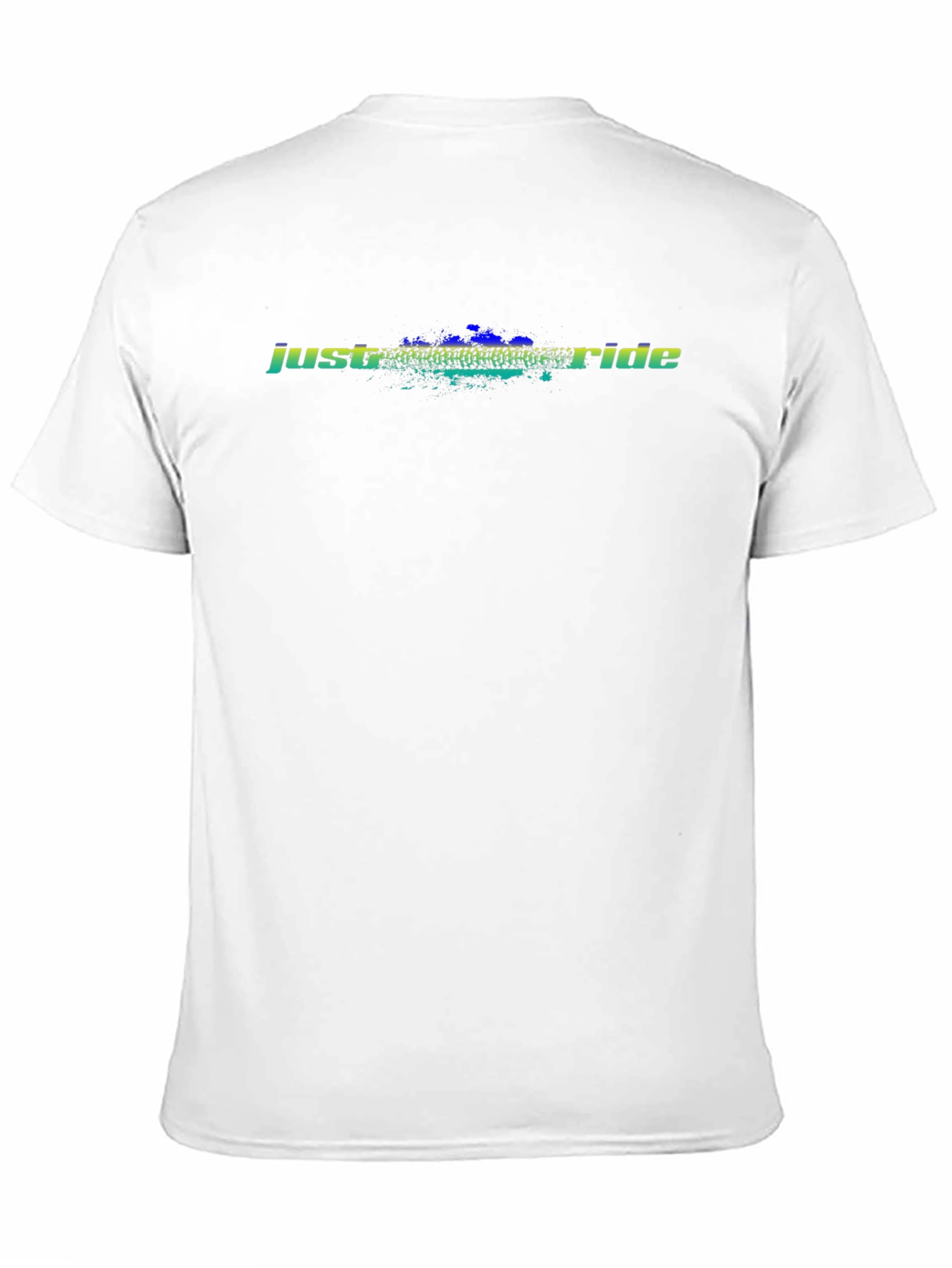 Just Ride Black Graphic Tee