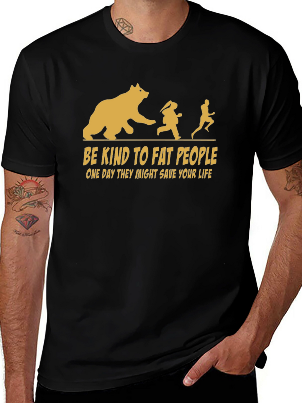Be Kind to Fat People T-Shirt
