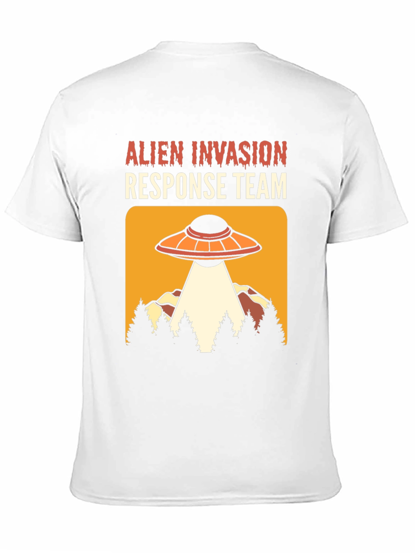 Alien Invasion Response Team Graphic Tee