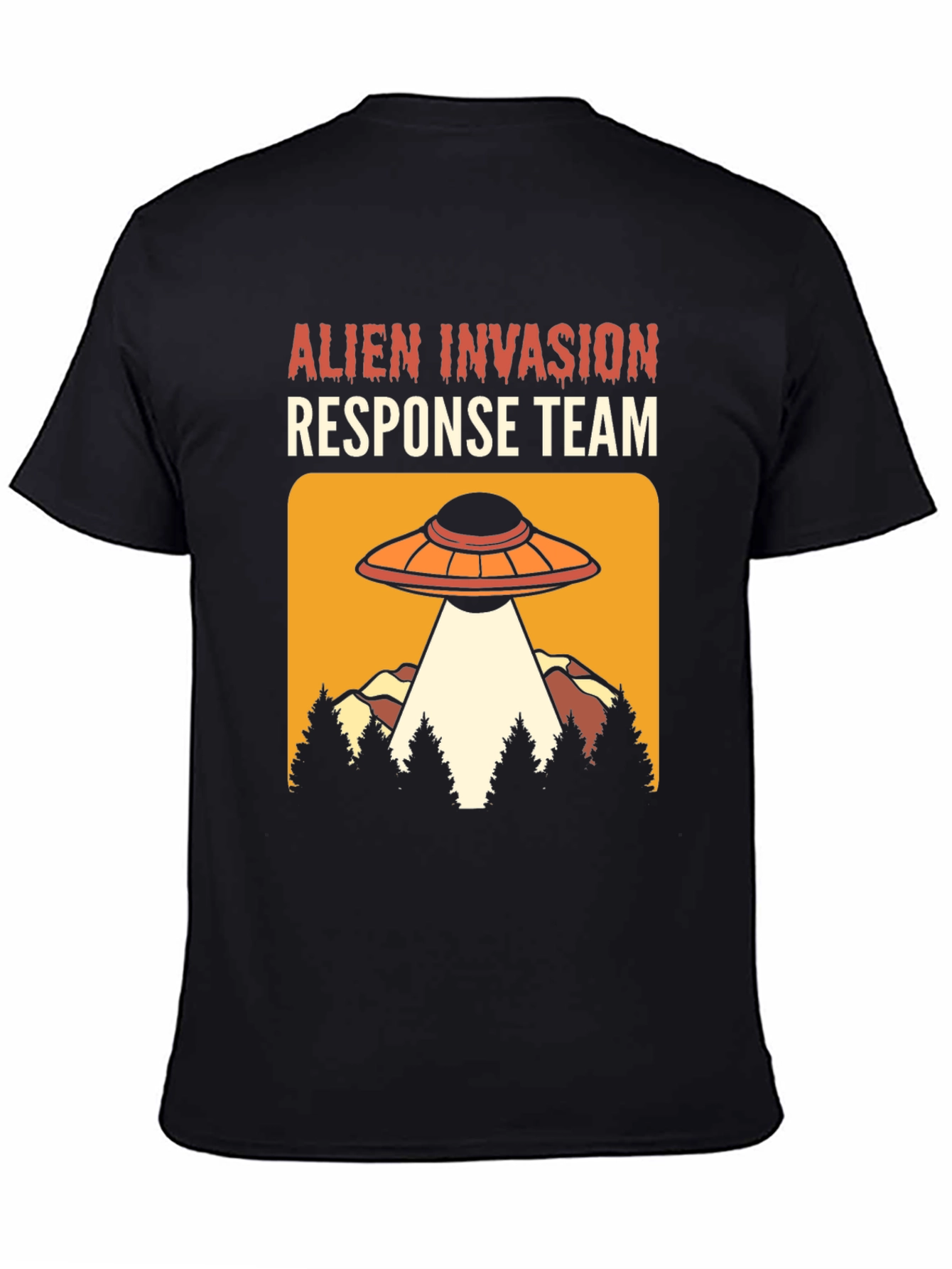 Alien Invasion Response Team Graphic Tee