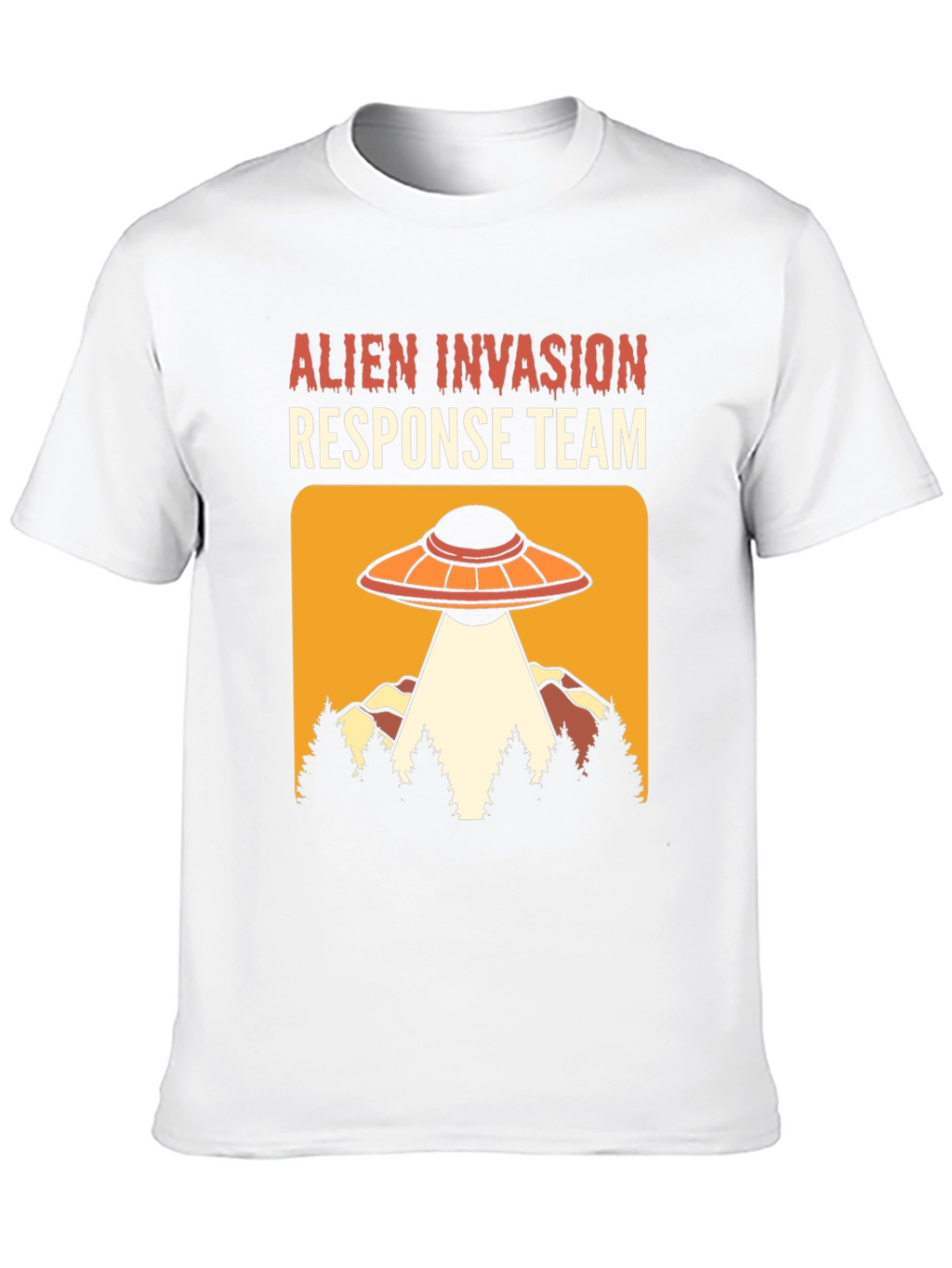 Alien Invasion Response Team Graphic Tee