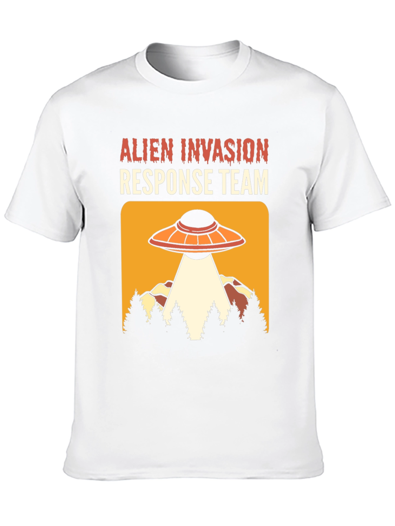 Alien Invasion Response Team Graphic Tee