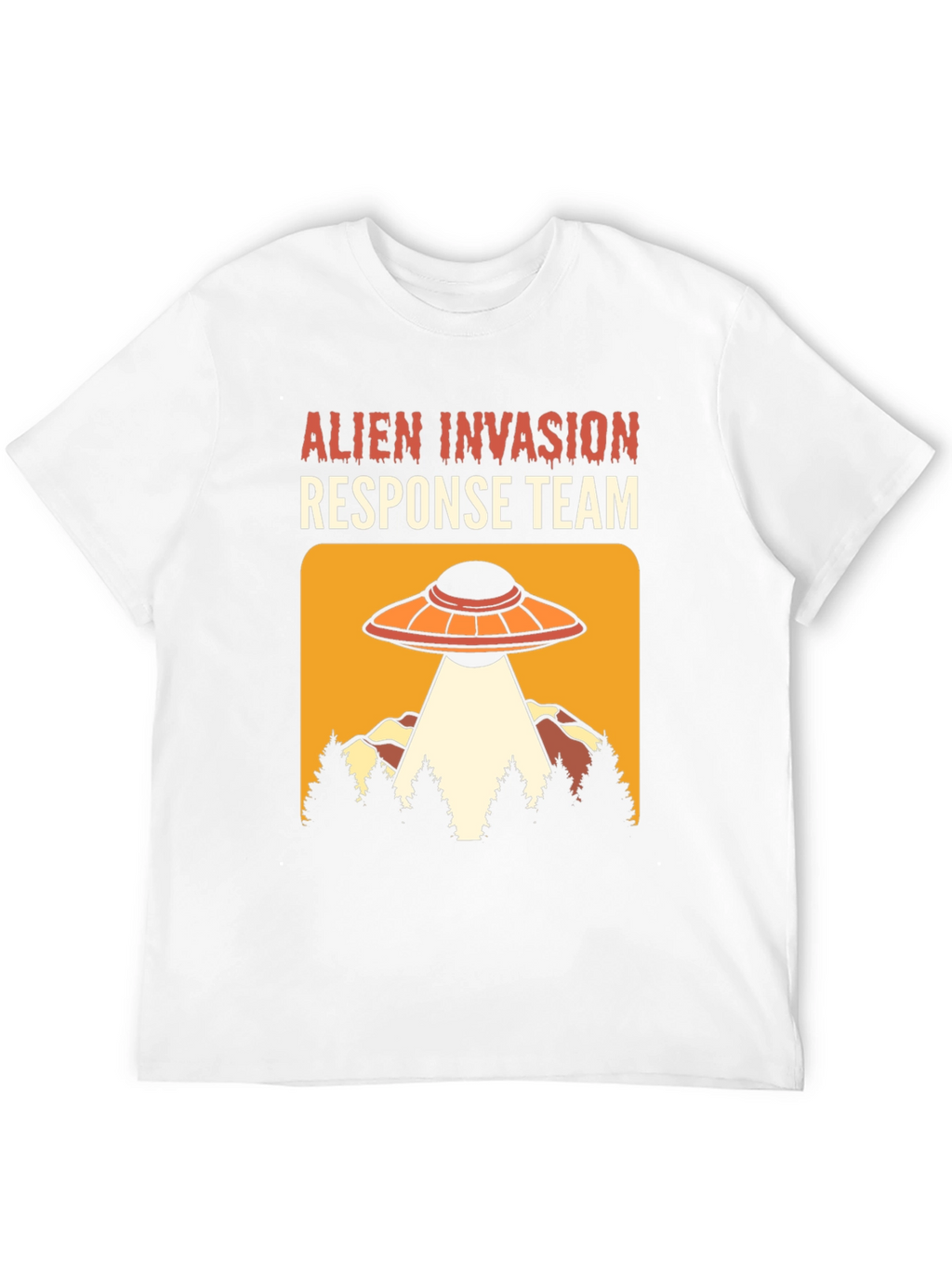 Alien Invasion Response Team Graphic Tee
