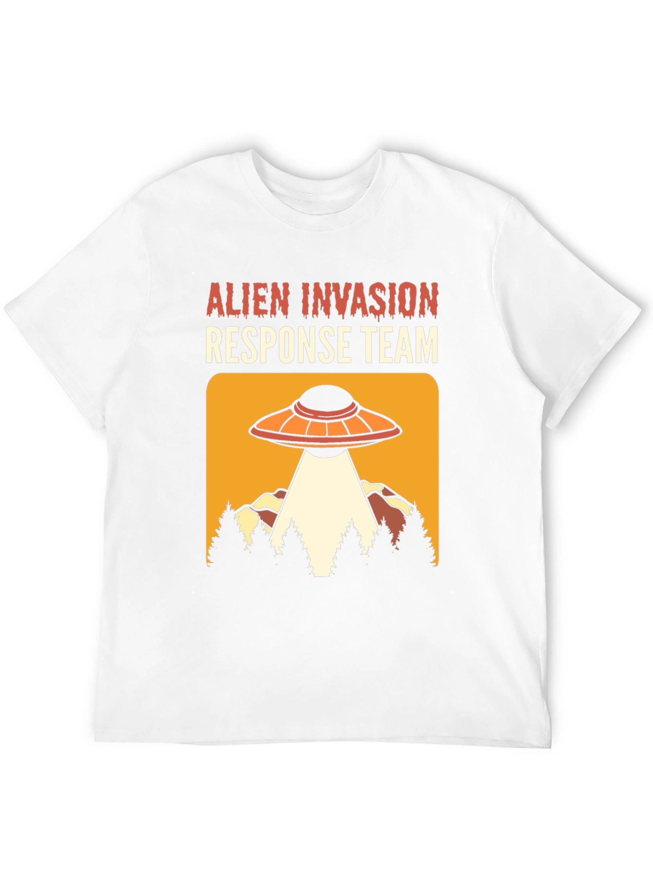 Alien Invasion Response Team Graphic Tee