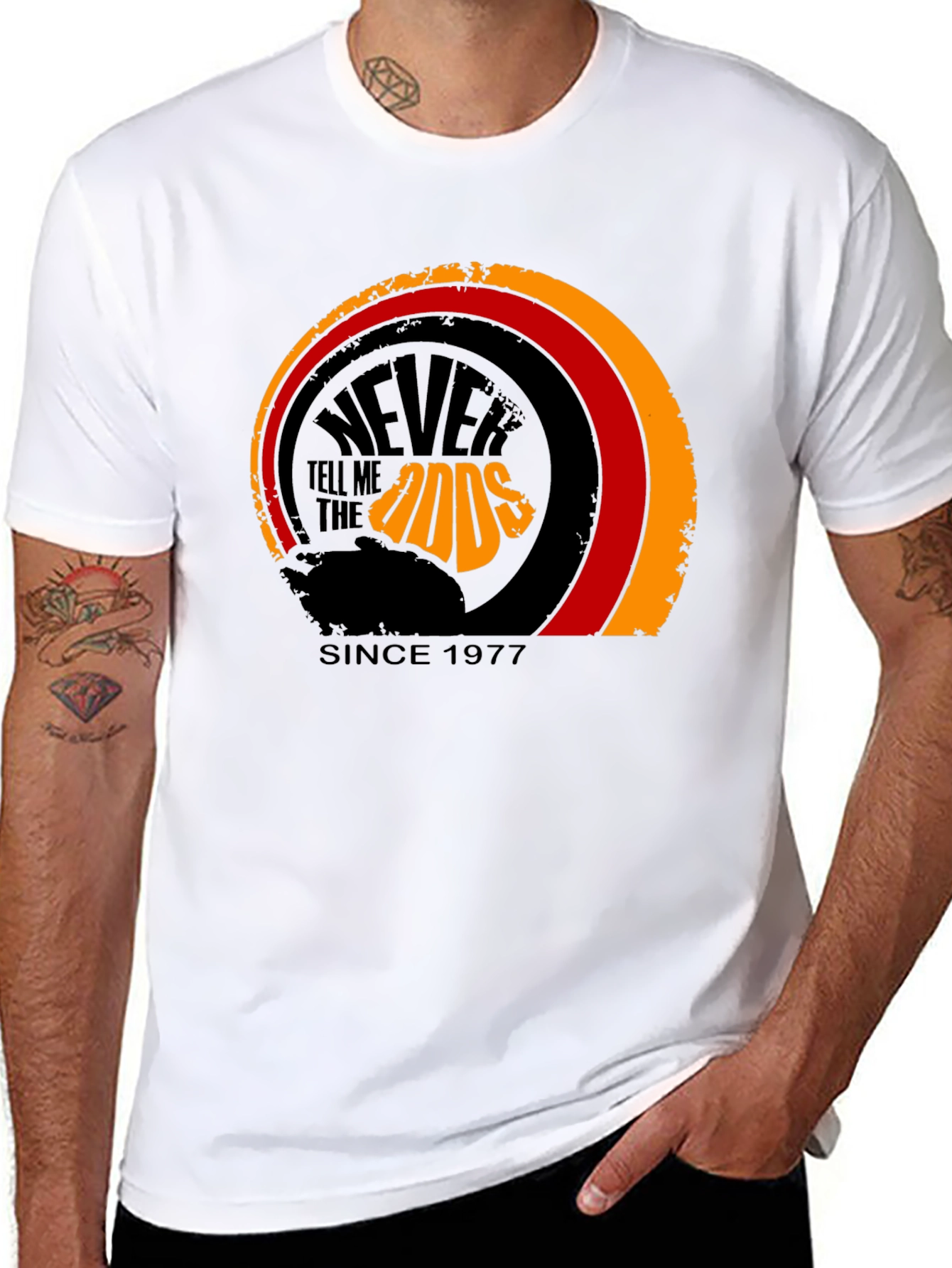 Never Tell Me the Odds Black T-Shirt