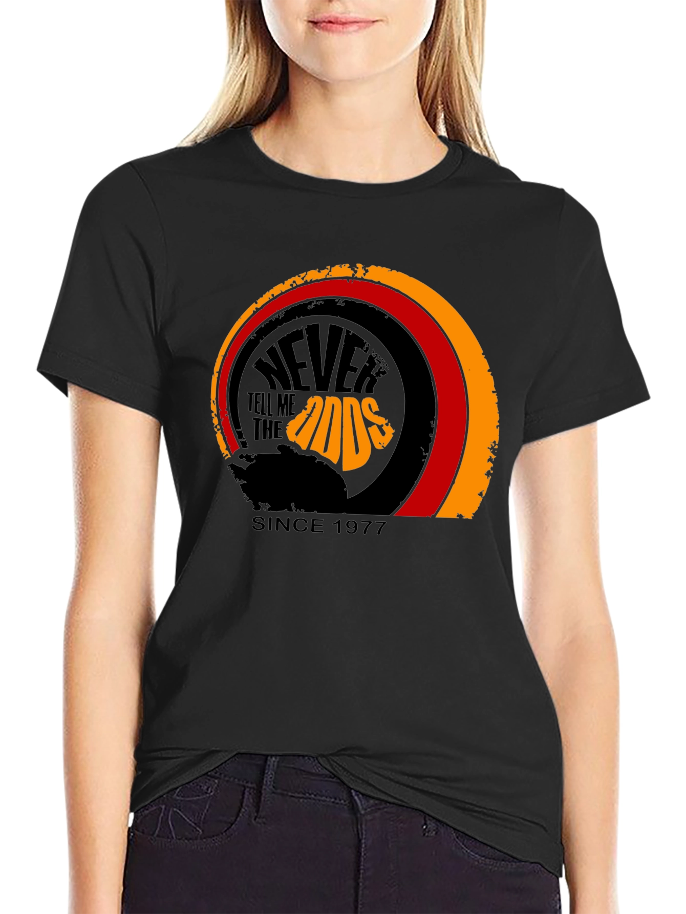 Never Tell Me the Odds Black T-Shirt