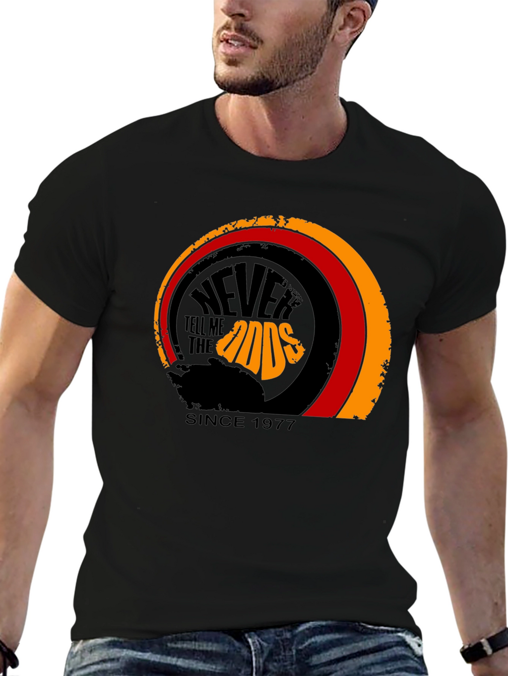 Never Tell Me the Odds Black T-Shirt