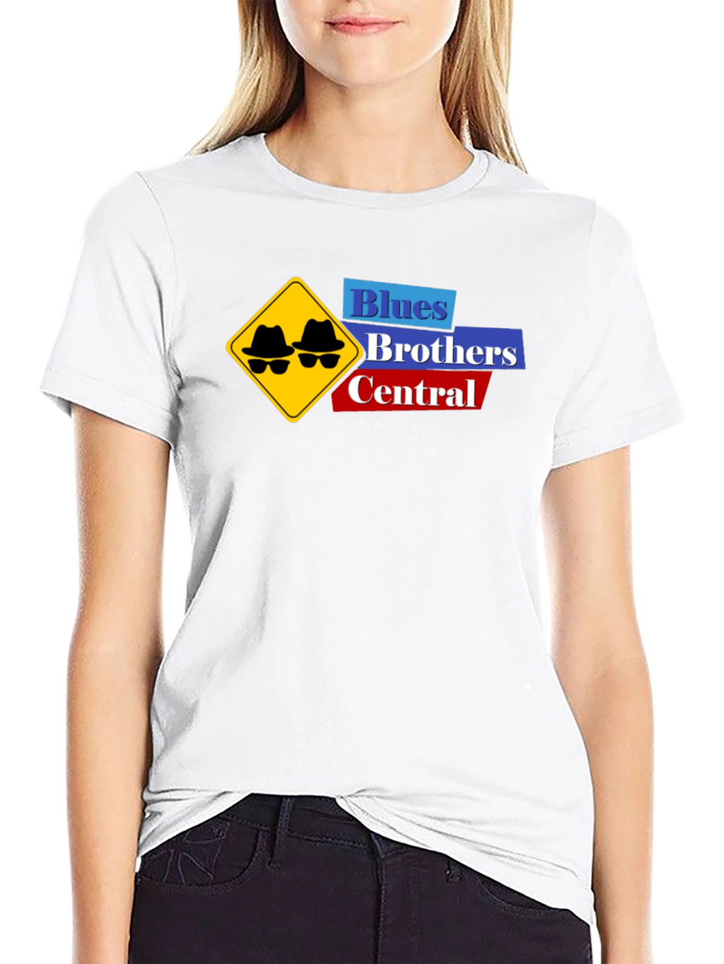 Blues Brothers Central Black T-Shirt