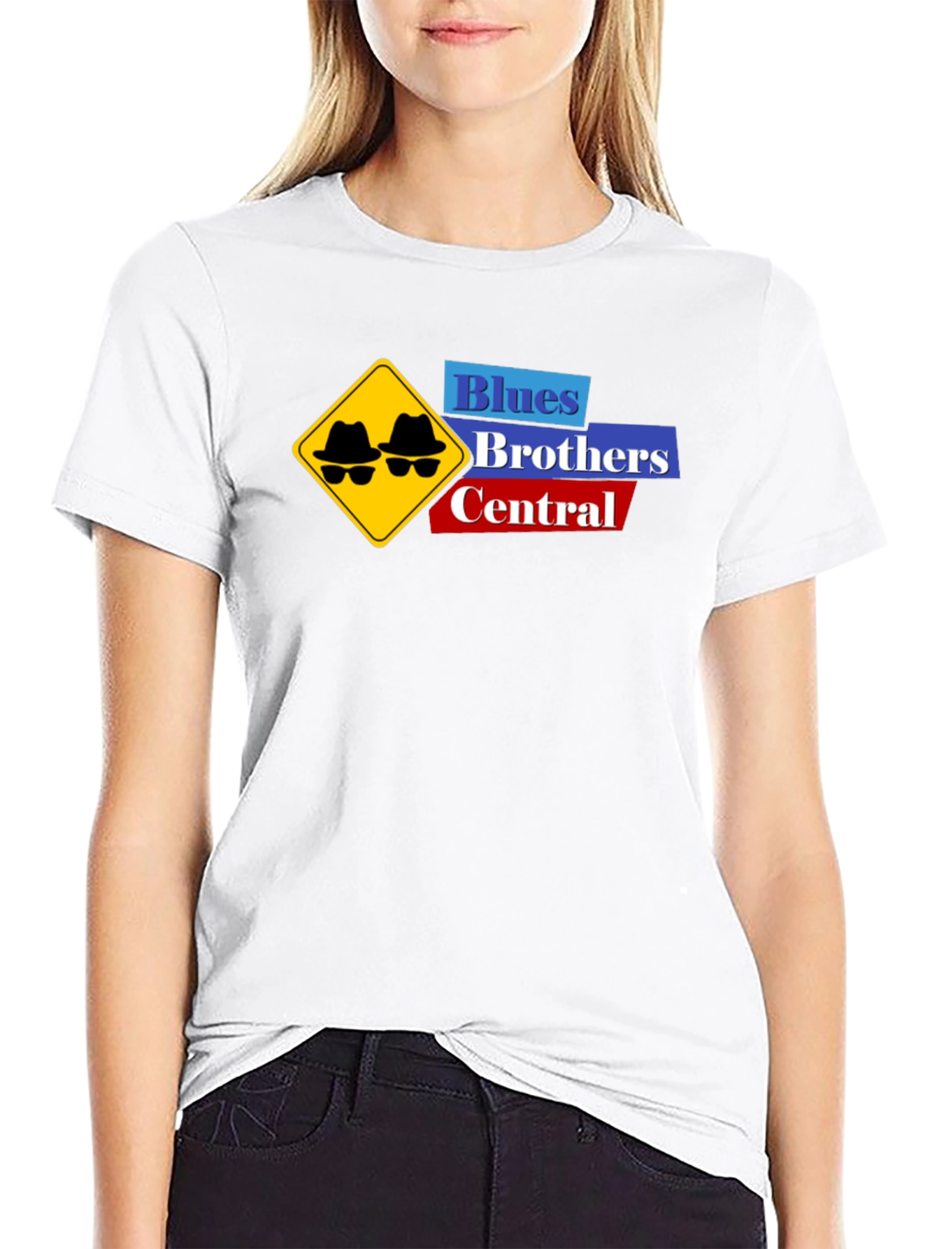Blues Brothers Central Black T-Shirt