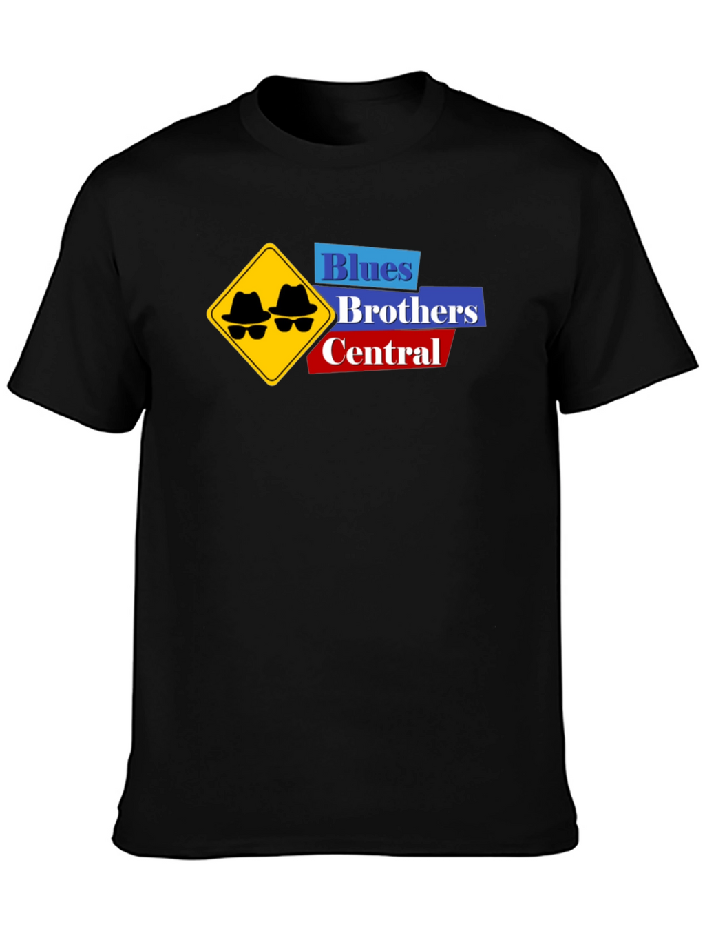 Blues Brothers Central Black T-Shirt
