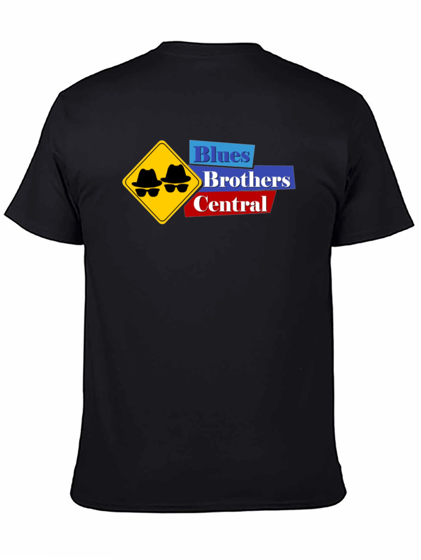 Blues Brothers Central Black T-Shirt
