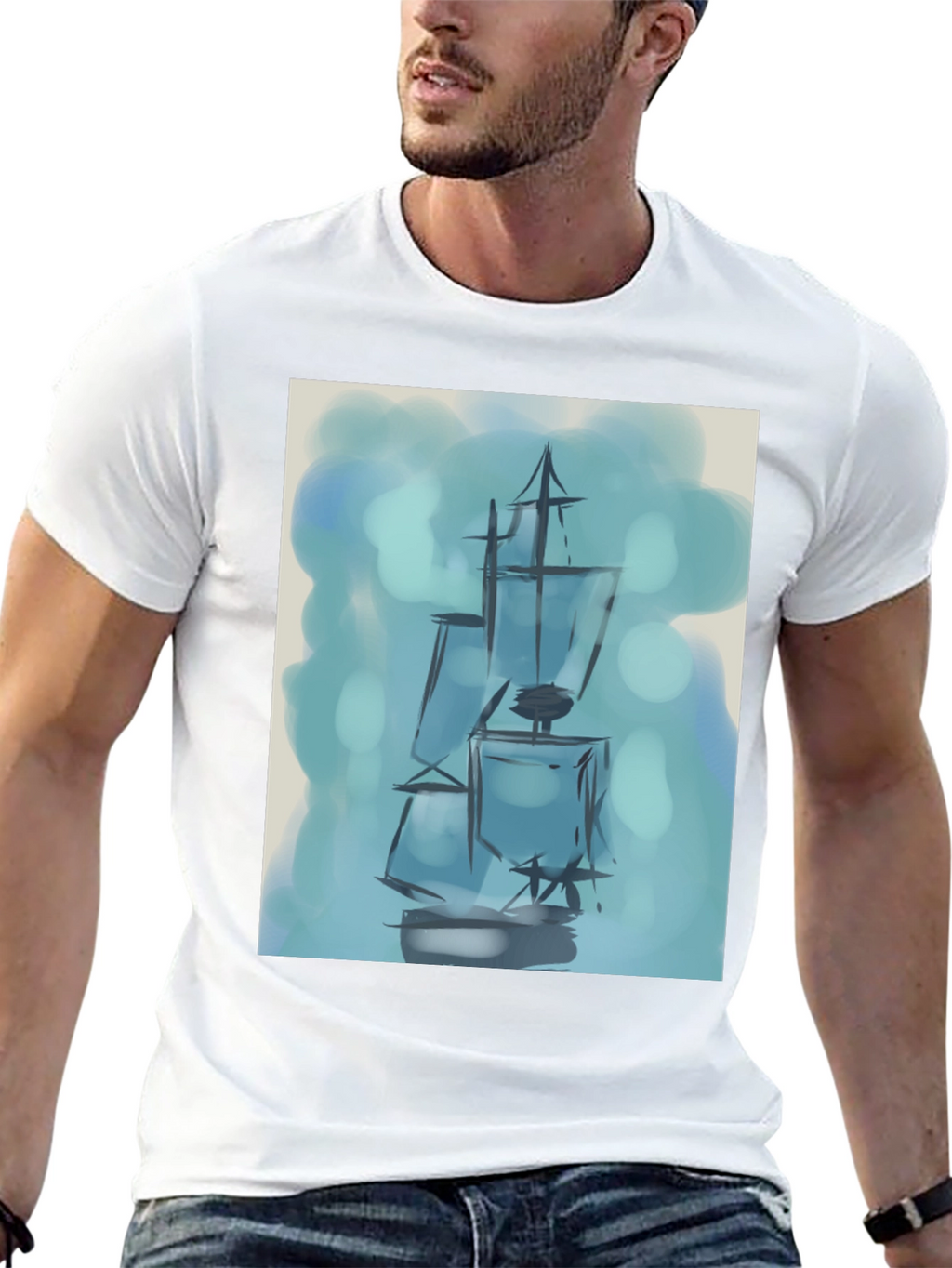 Nautical Ship Graphic Tee