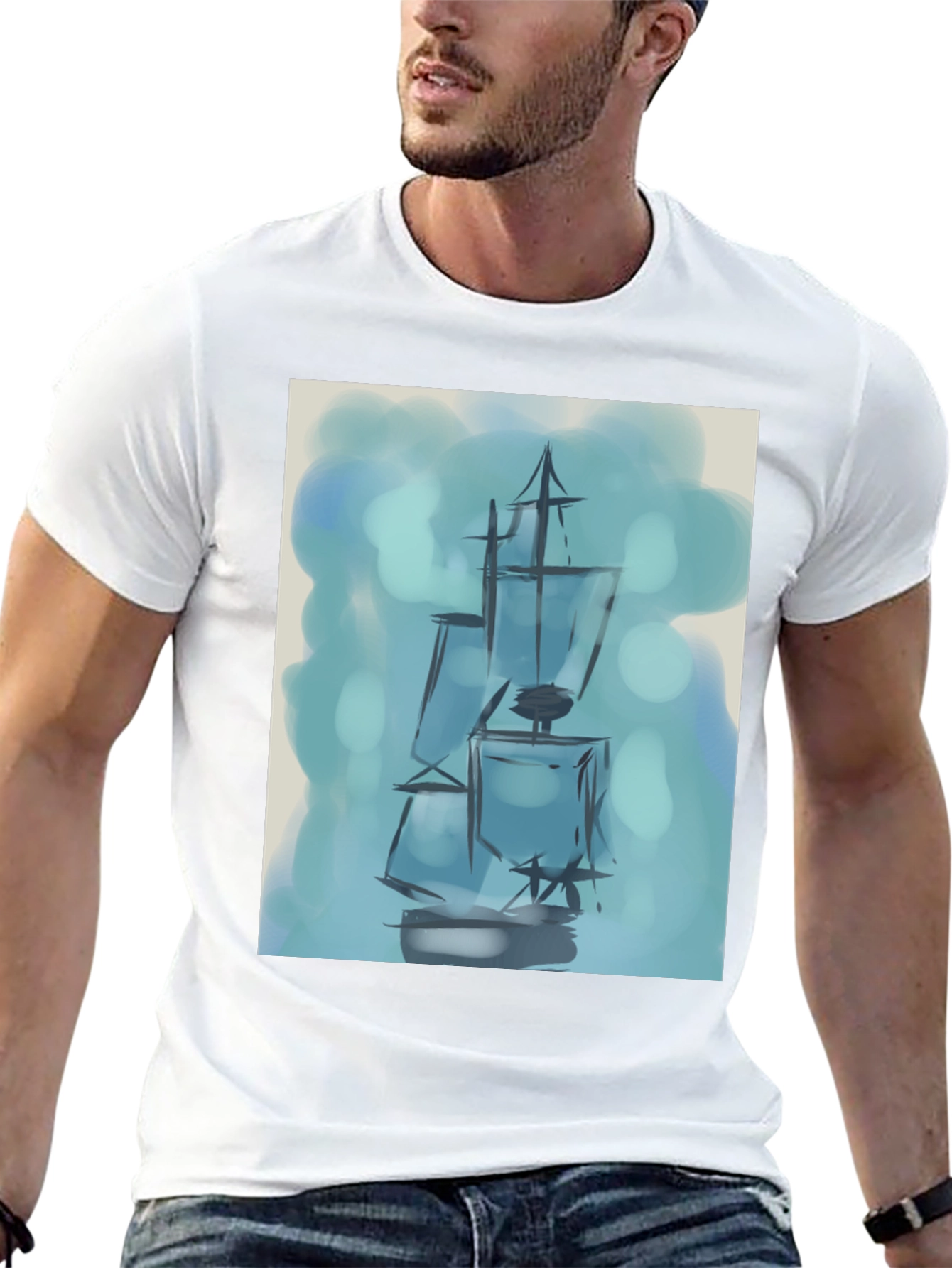 Nautical Ship Graphic Tee