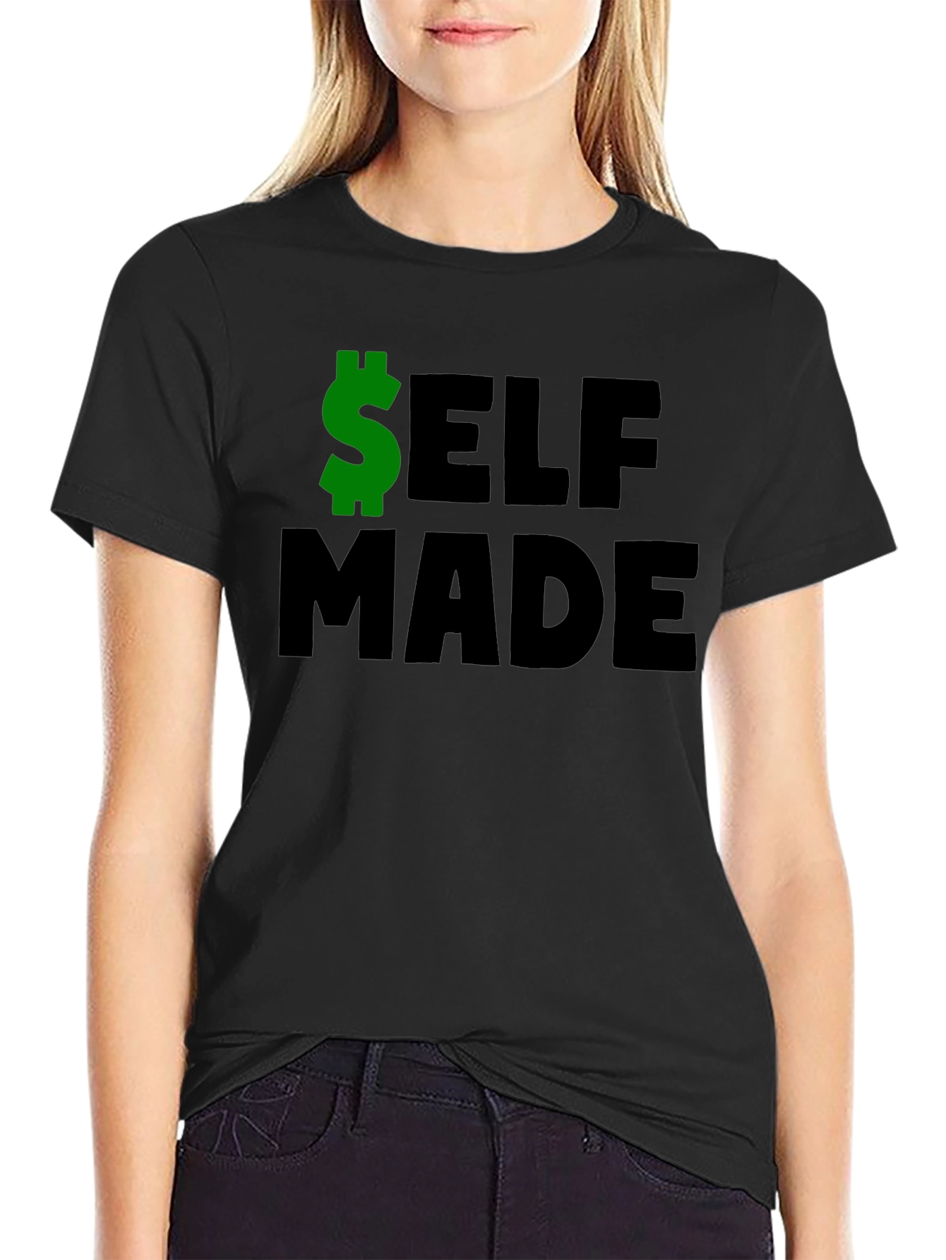 Self Made Graphic Tee - Bold Statement Shirt