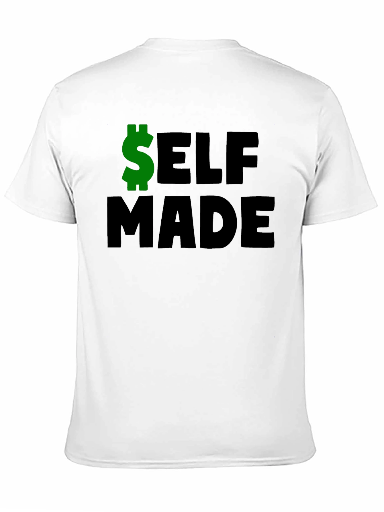 Self Made Graphic Tee - Bold Statement Shirt