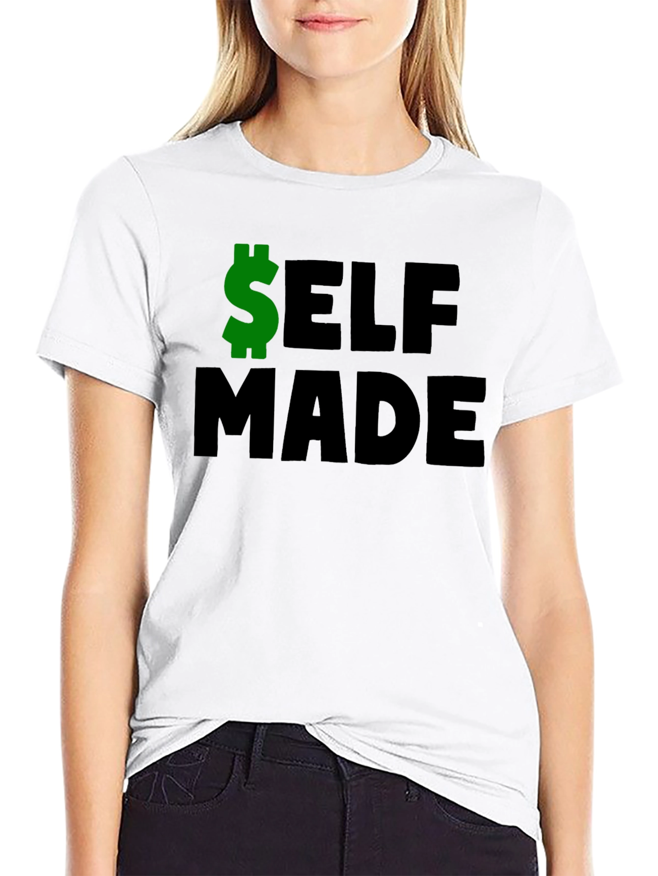 Self Made Graphic Tee - Bold Statement Shirt