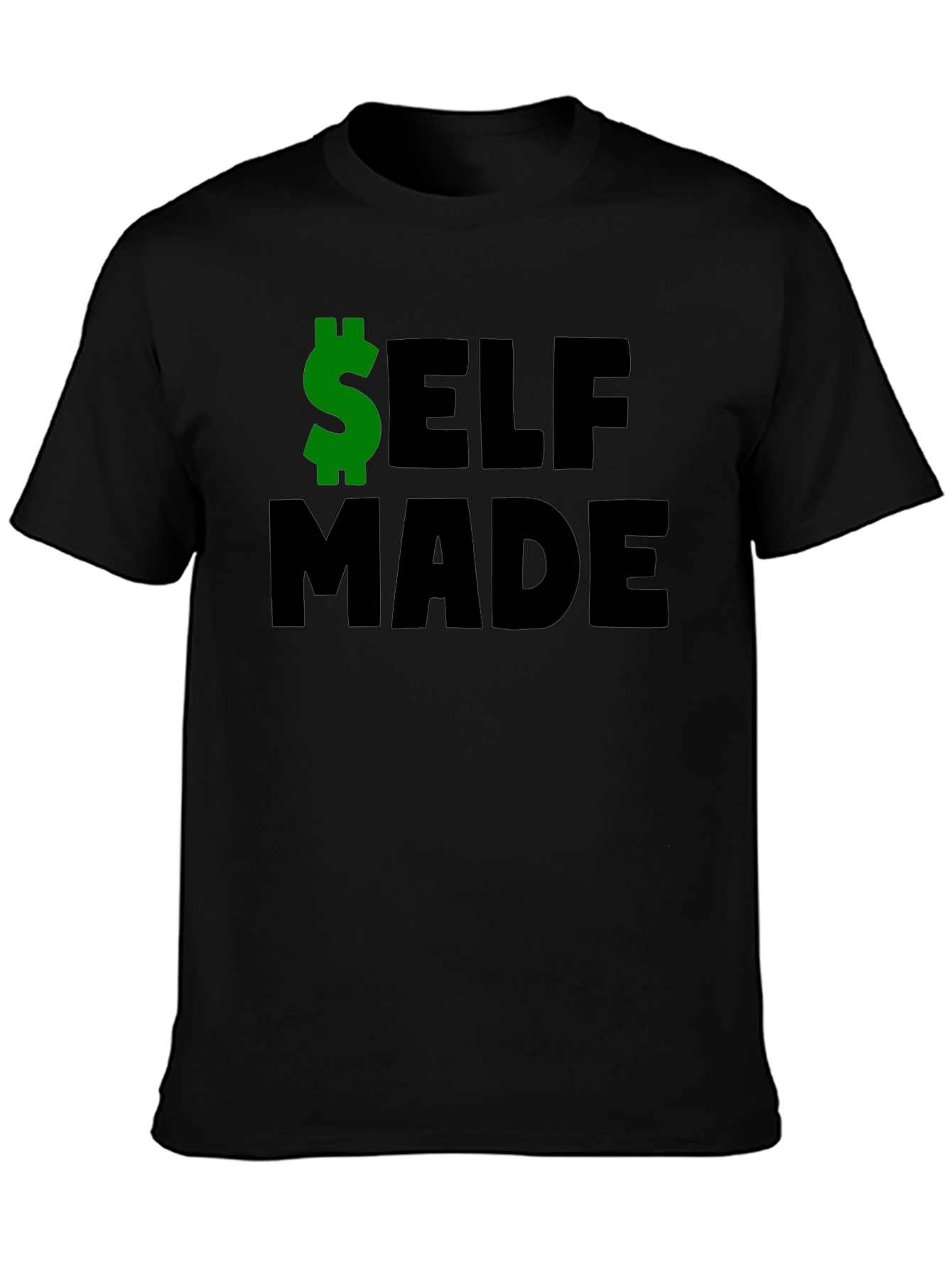 Self Made Graphic Tee - Bold Statement Shirt