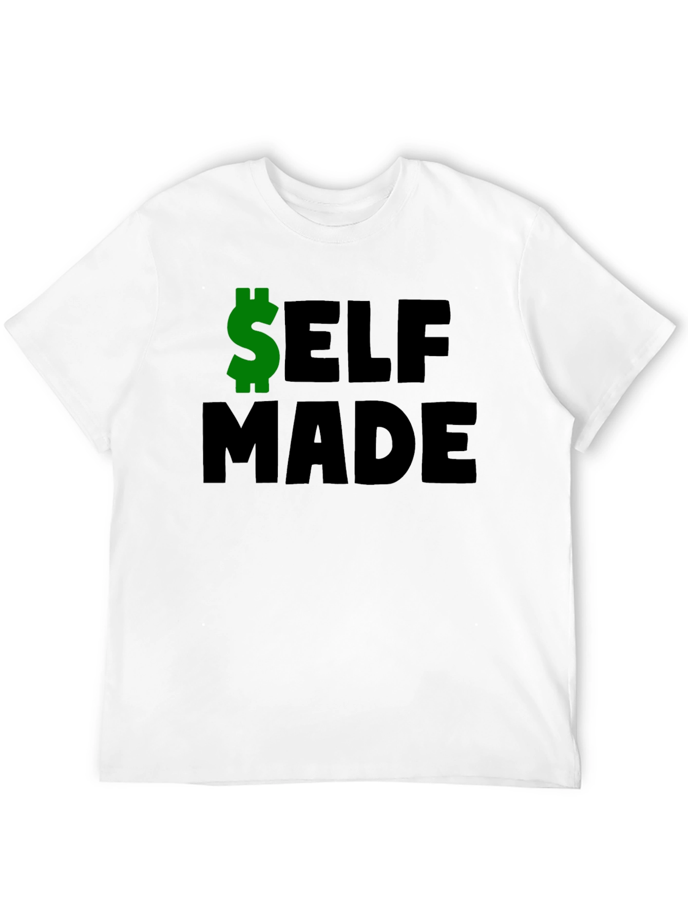 Self Made Graphic Tee - Bold Statement Shirt