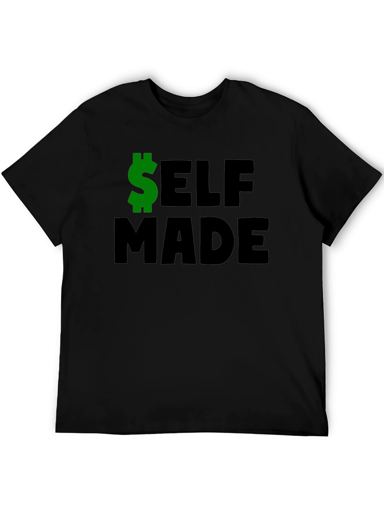 Self Made Graphic Tee - Bold Statement Shirt