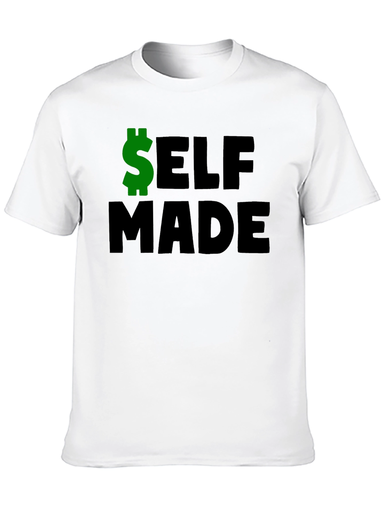 Self Made Graphic Tee - Bold Statement Shirt