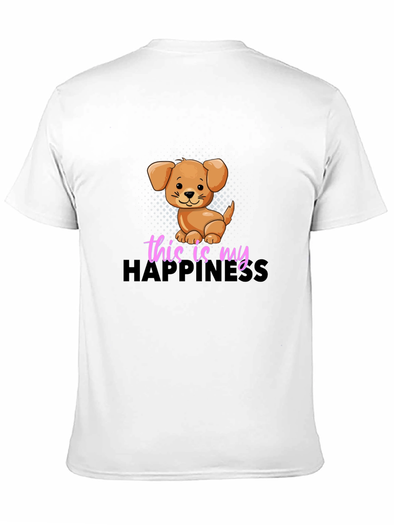 Dog Lover T-Shirt - This Is My Happiness