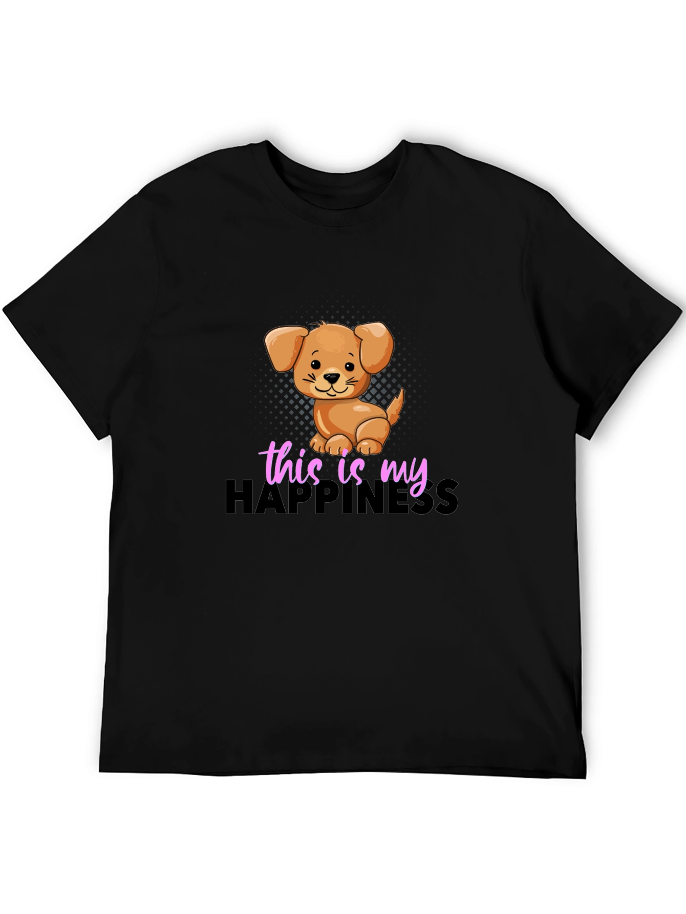 Dog Lover T-Shirt - This Is My Happiness