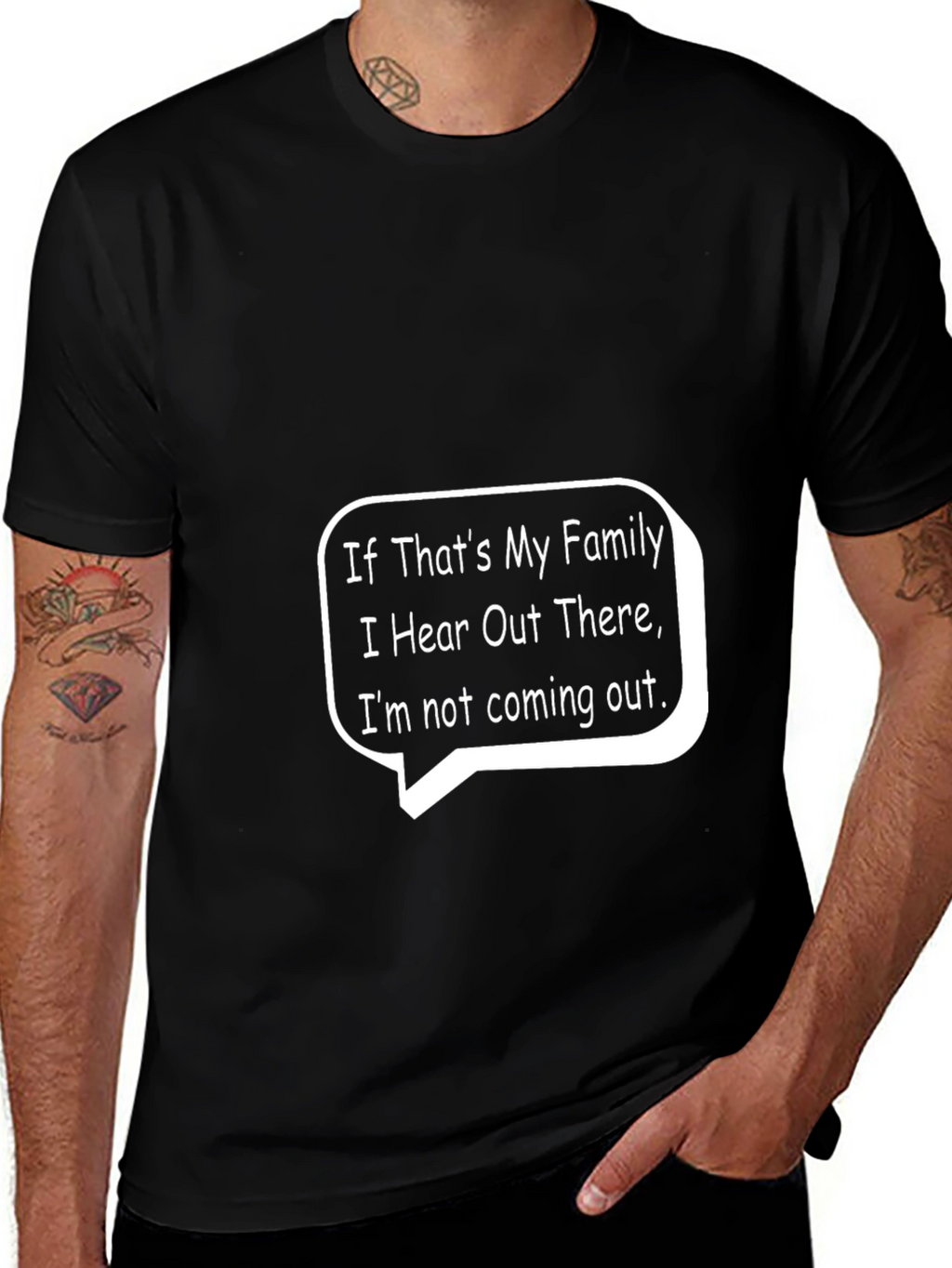 Funny If Thats My Family Graphic Tee
