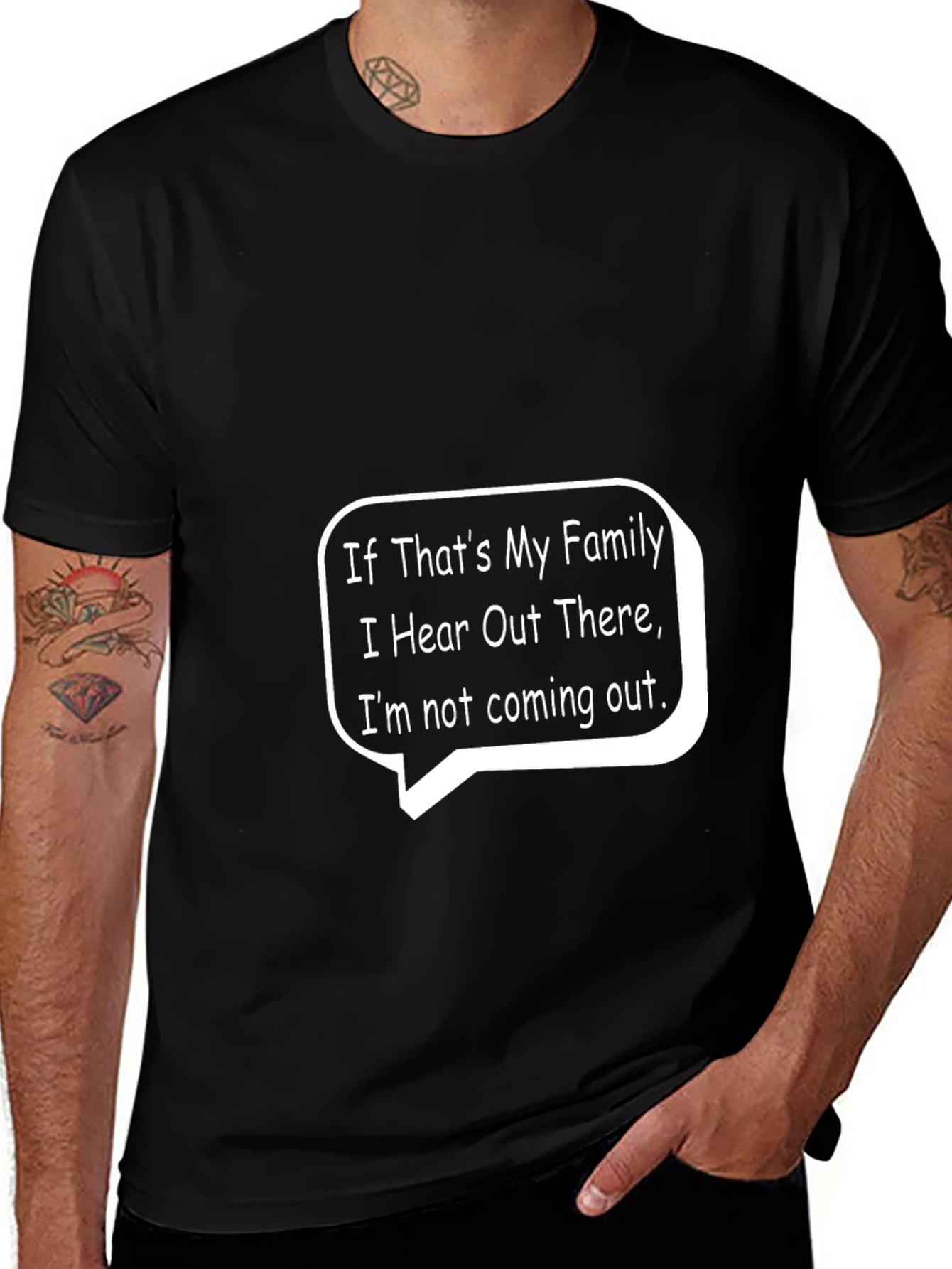 Funny If Thats My Family Graphic Tee