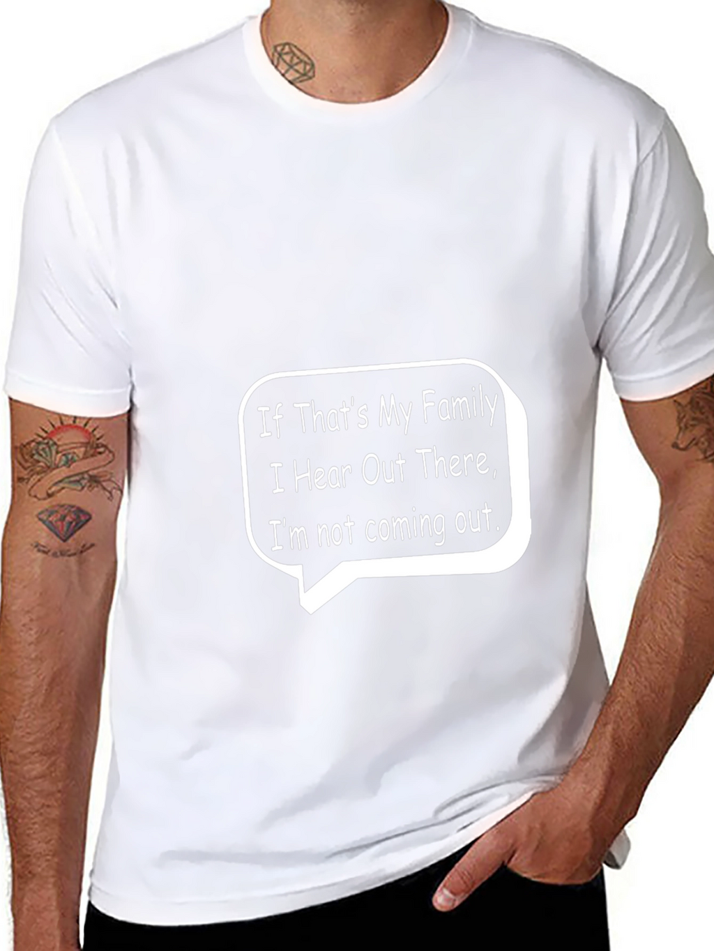 Funny If Thats My Family Graphic Tee