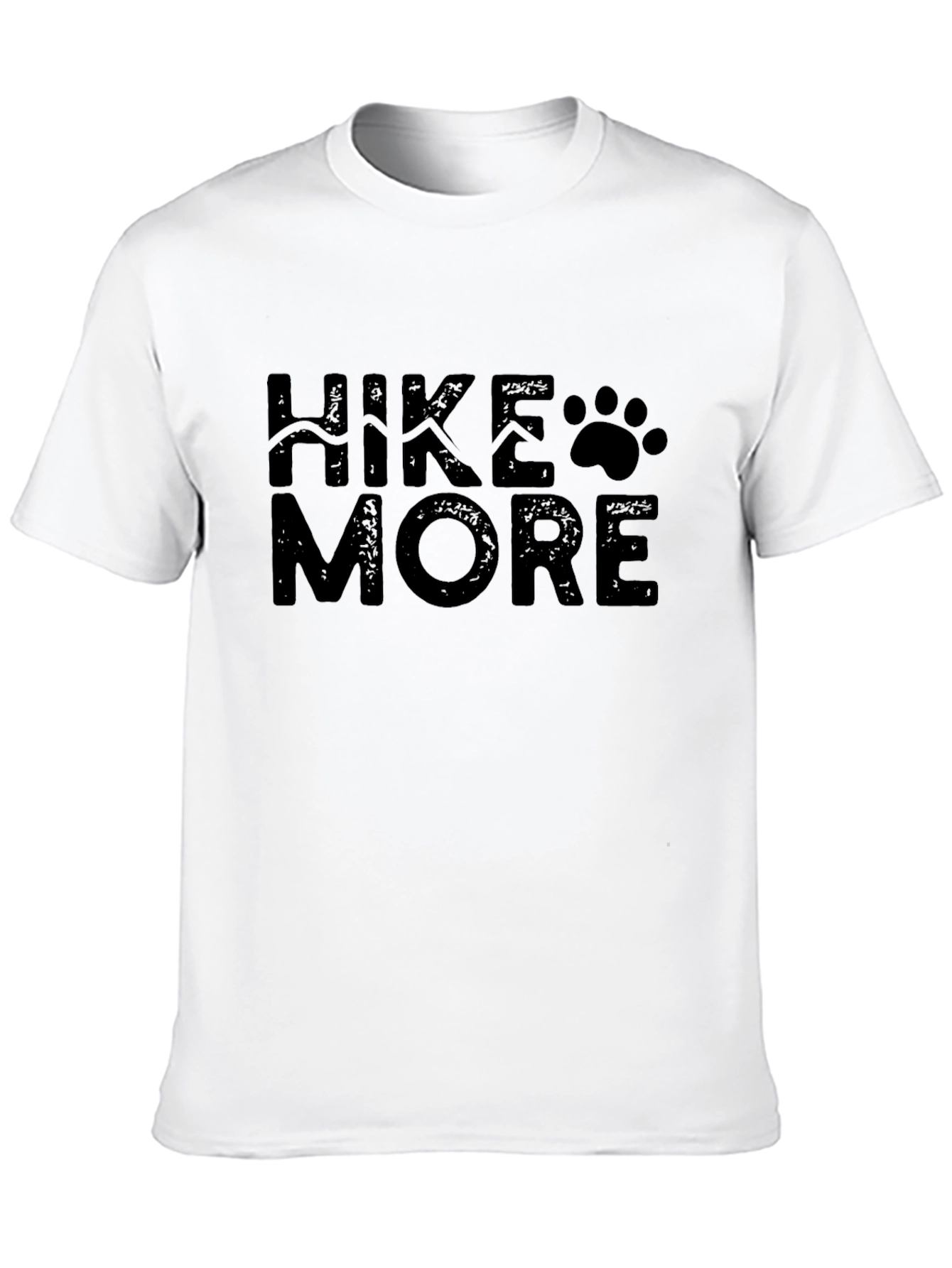 Hike More Graphic Tee - Black Casual Shirt